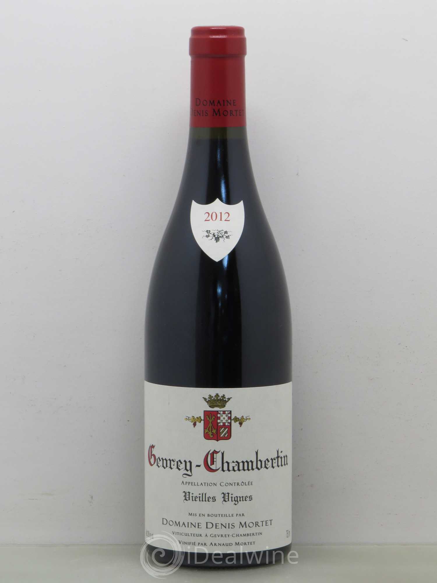 Gevrey-Chambertin Vieilles vignes Denis Mortet (Domaine) 2012 - Lot de 1 bouteille - 0