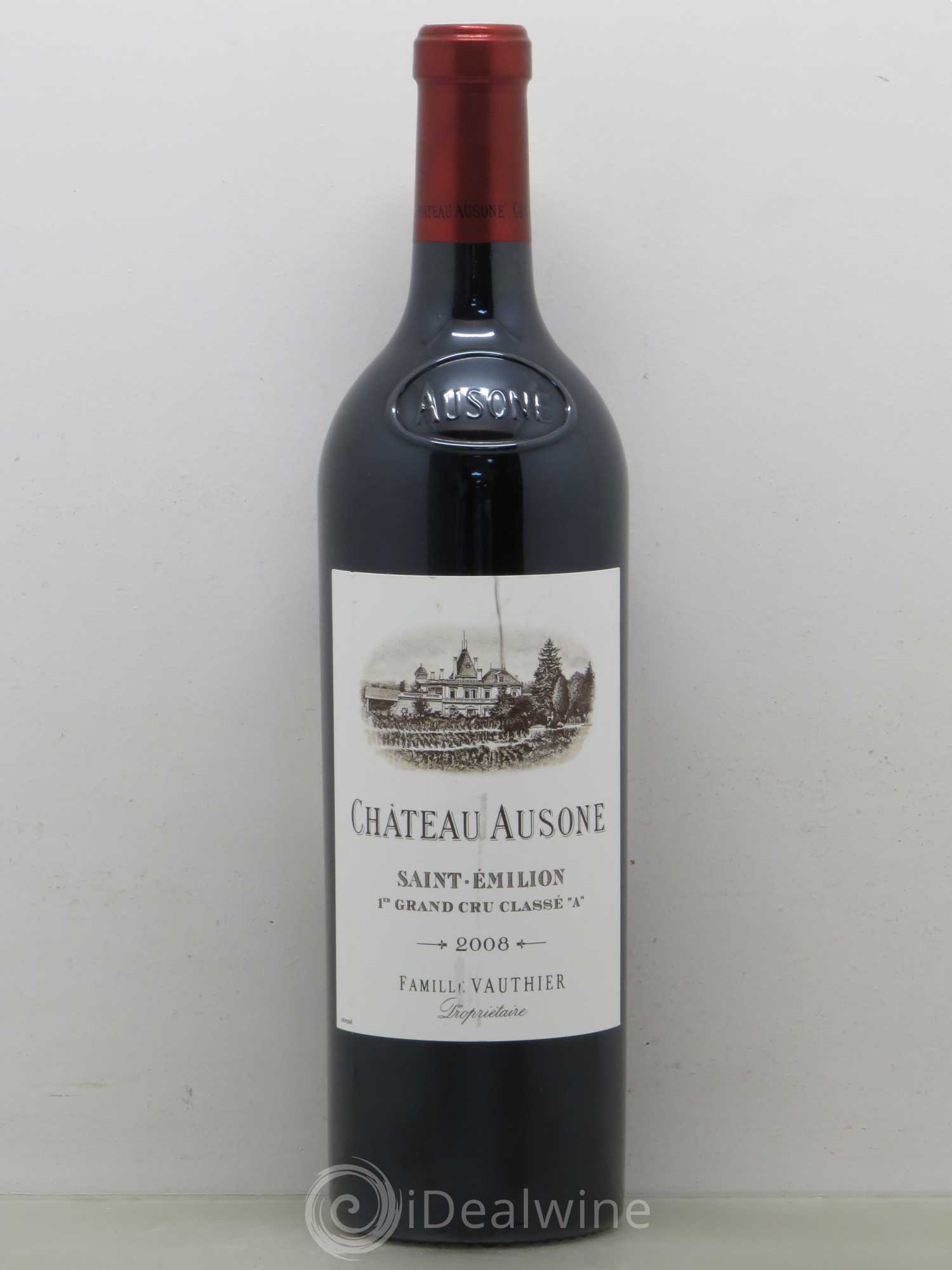 Château Ausone 1er Grand Cru Classé A 2008 - Lot de 1 bouteille - 0