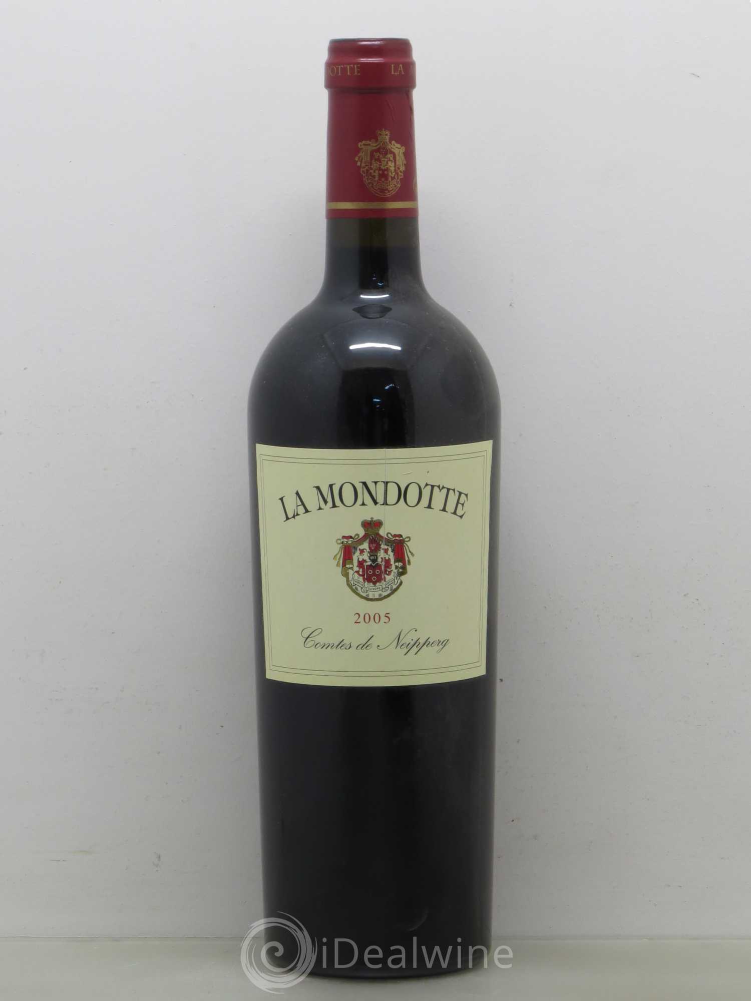La Mondotte 1er Grand Cru Classé B depuis 2012 2005 - Lot de 1 bouteille - 0