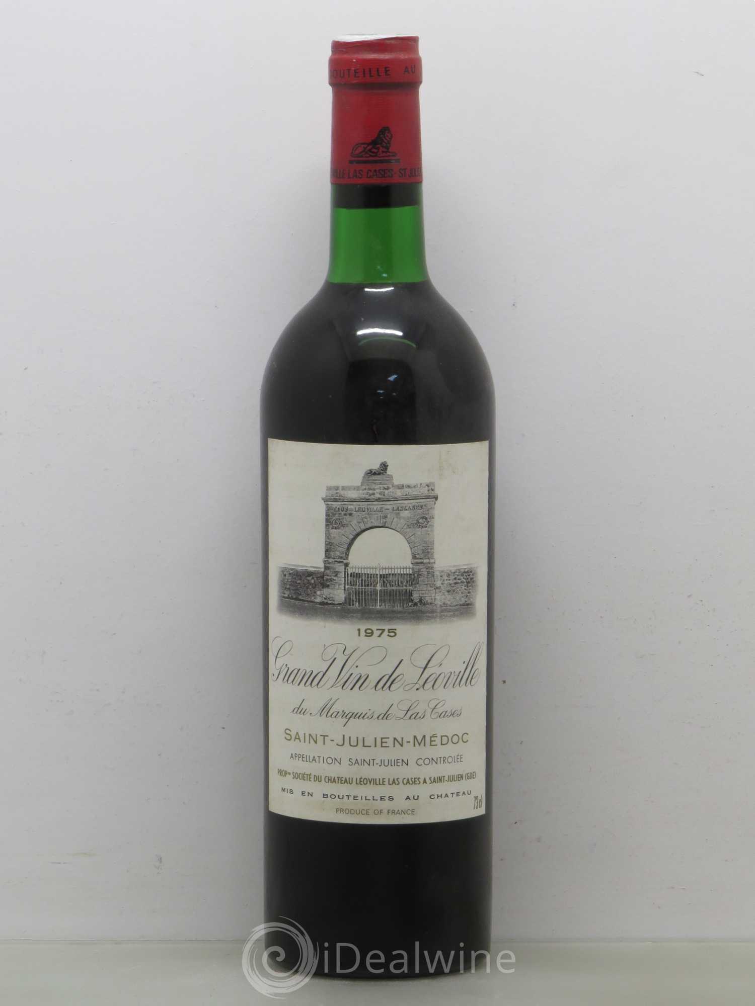 Château Léoville Las Cases 2ème Grand Cru Classé 1975 - Lotto di 1 bottiglia - 0