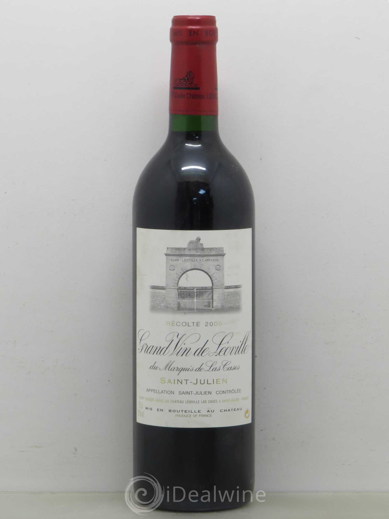 Château Léoville Las Cases 2ème Grand Cru Classé 2000 - Lot de 1 bouteille - 0