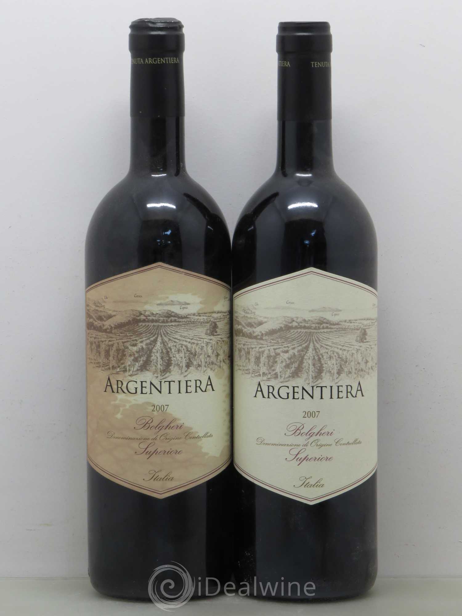 Bolgheri DOC Argentiera DOC Bolgheri Superiore 2007 - Posten von 2 Flaschen - 0