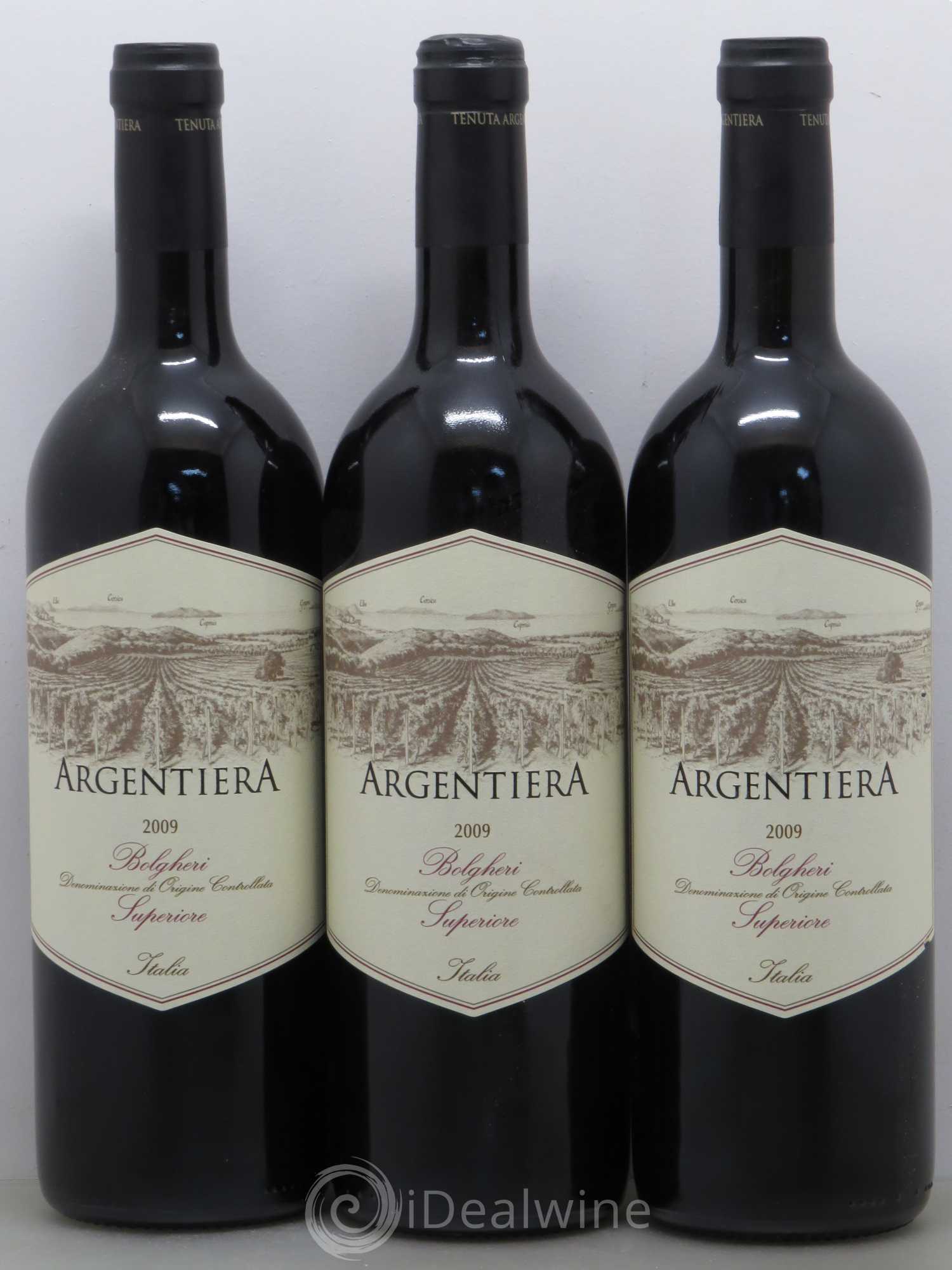 Bolgheri DOC Argentiera DOC Bolgheri Superiore  2009 - Lotto di 6 bottiglie - 2