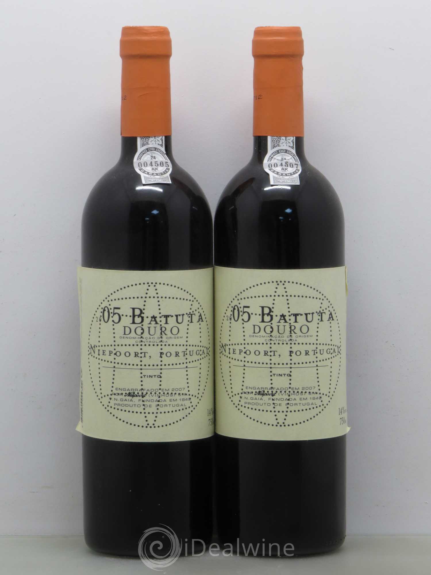 Douro Batuta Niepoort 2005 - Posten von 2 Flaschen - 0