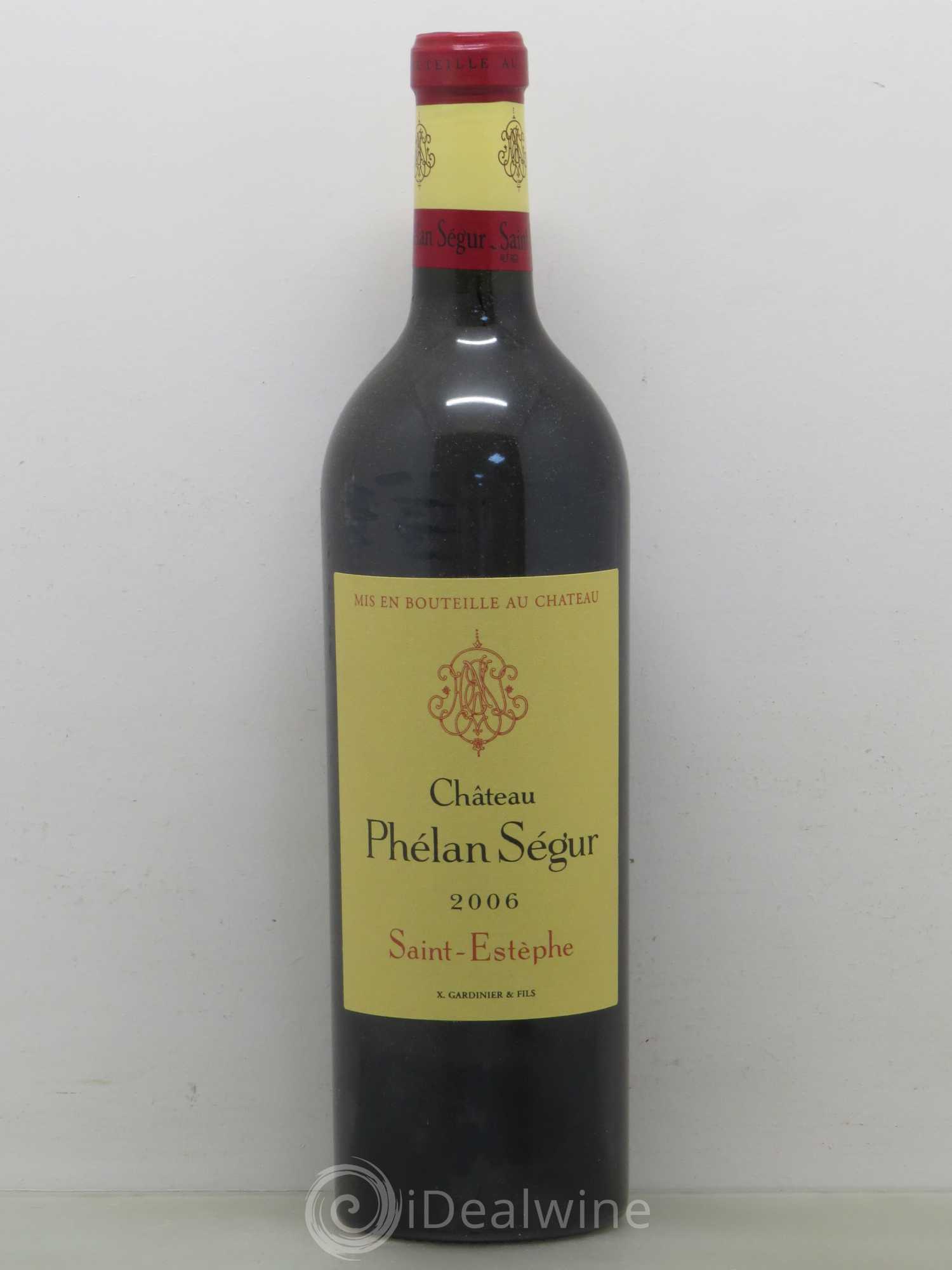 Château Phélan Ségur 2006 - Lot de 1 bouteille - 0