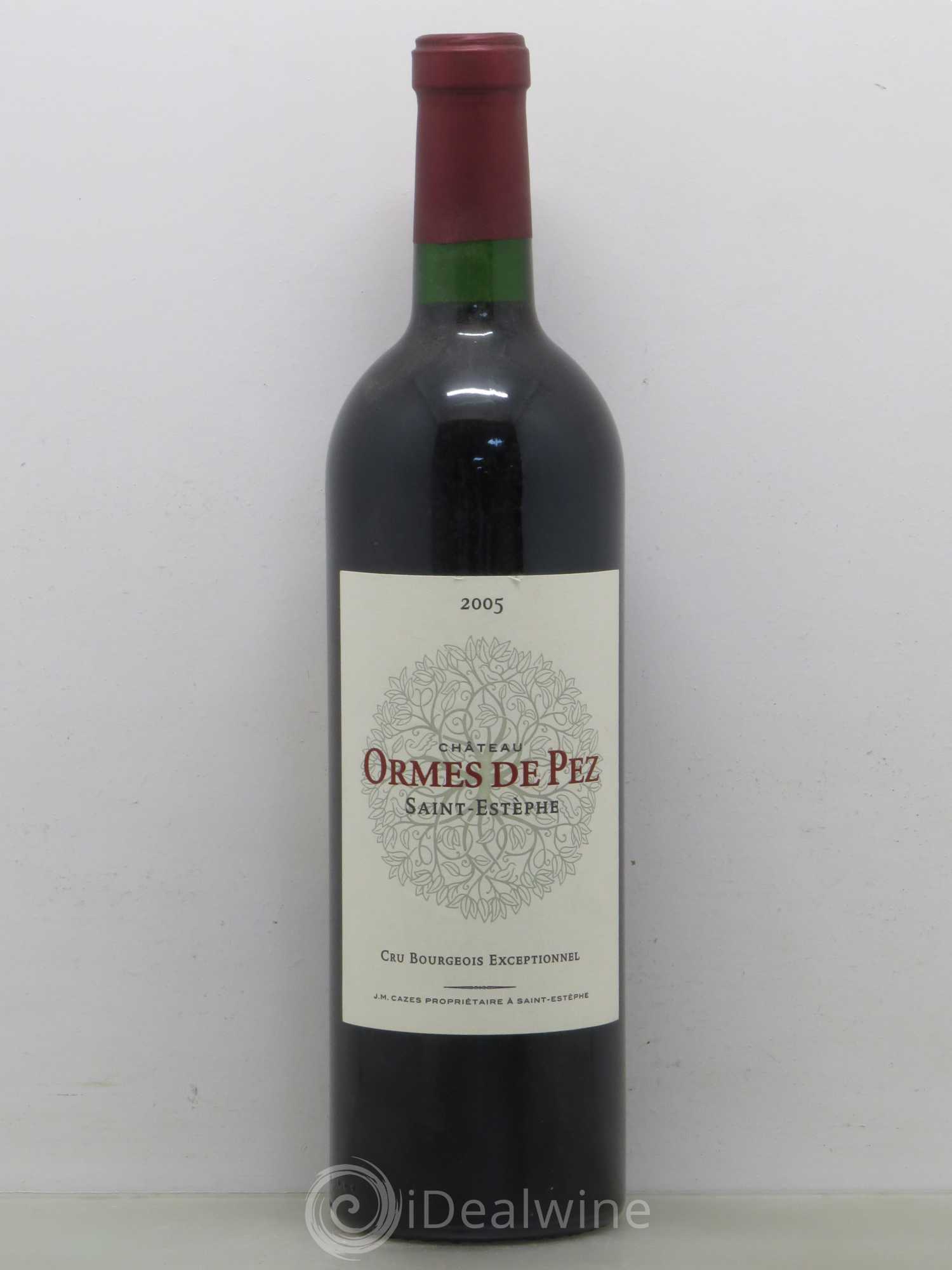 Château les Ormes de Pez 2005 - Lot de 1 bouteille - 0