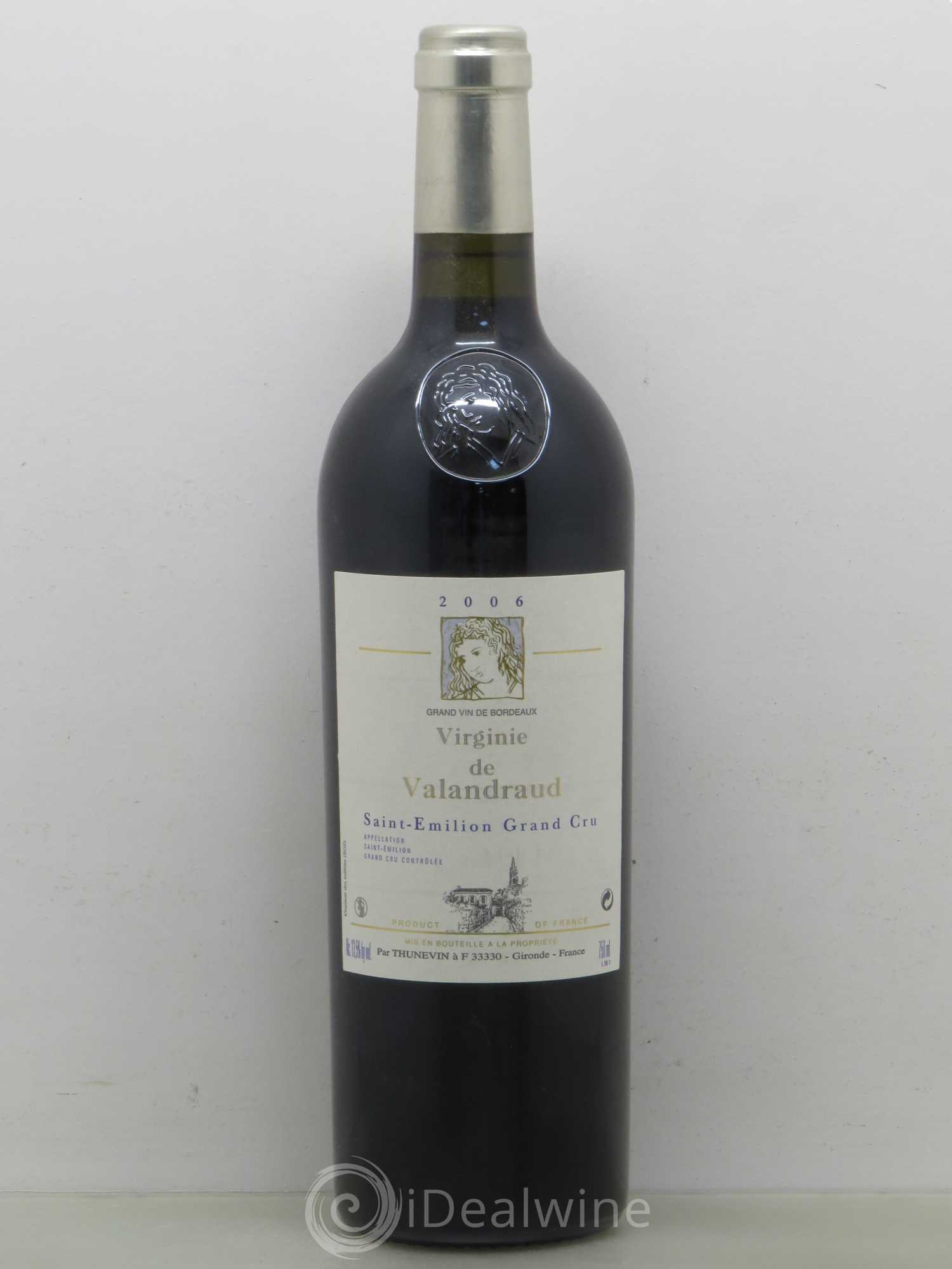 Virginie de Valandraud 2006 - Lot de 1 bouteille - 0
