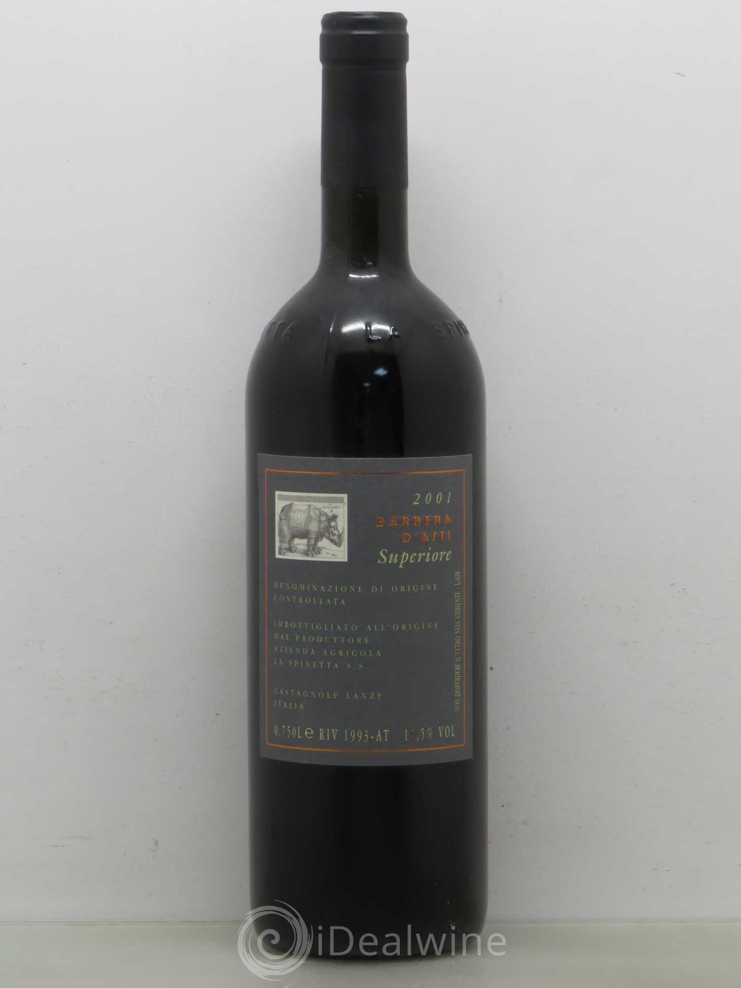 Italie Barbera d'Asti Superiore La Spinetta 2001 - Posten von 1 Flasche - 0