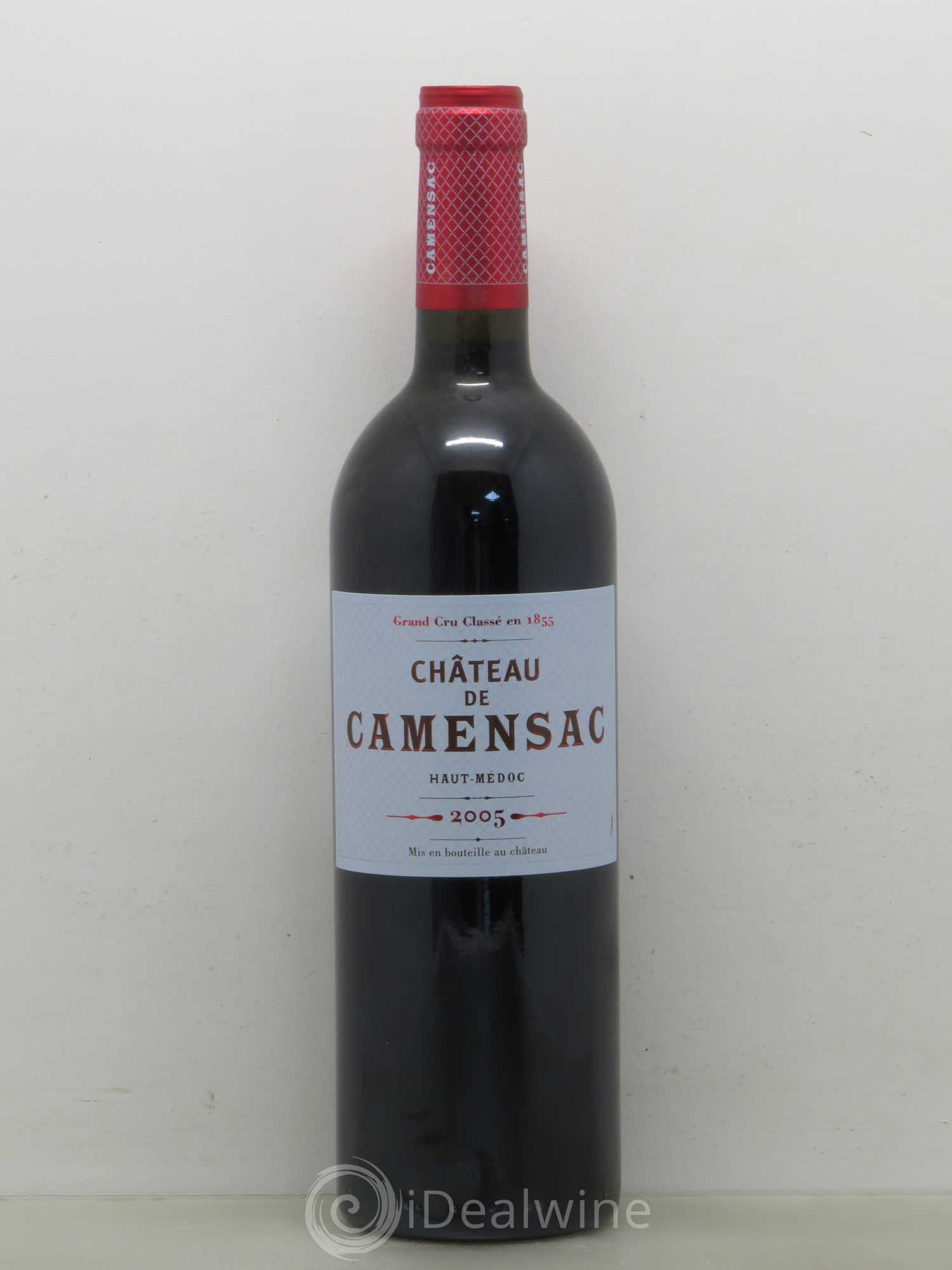 Château Camensac 5ème Grand Cru Classé 2005 - Lot de 1 bouteille - 0