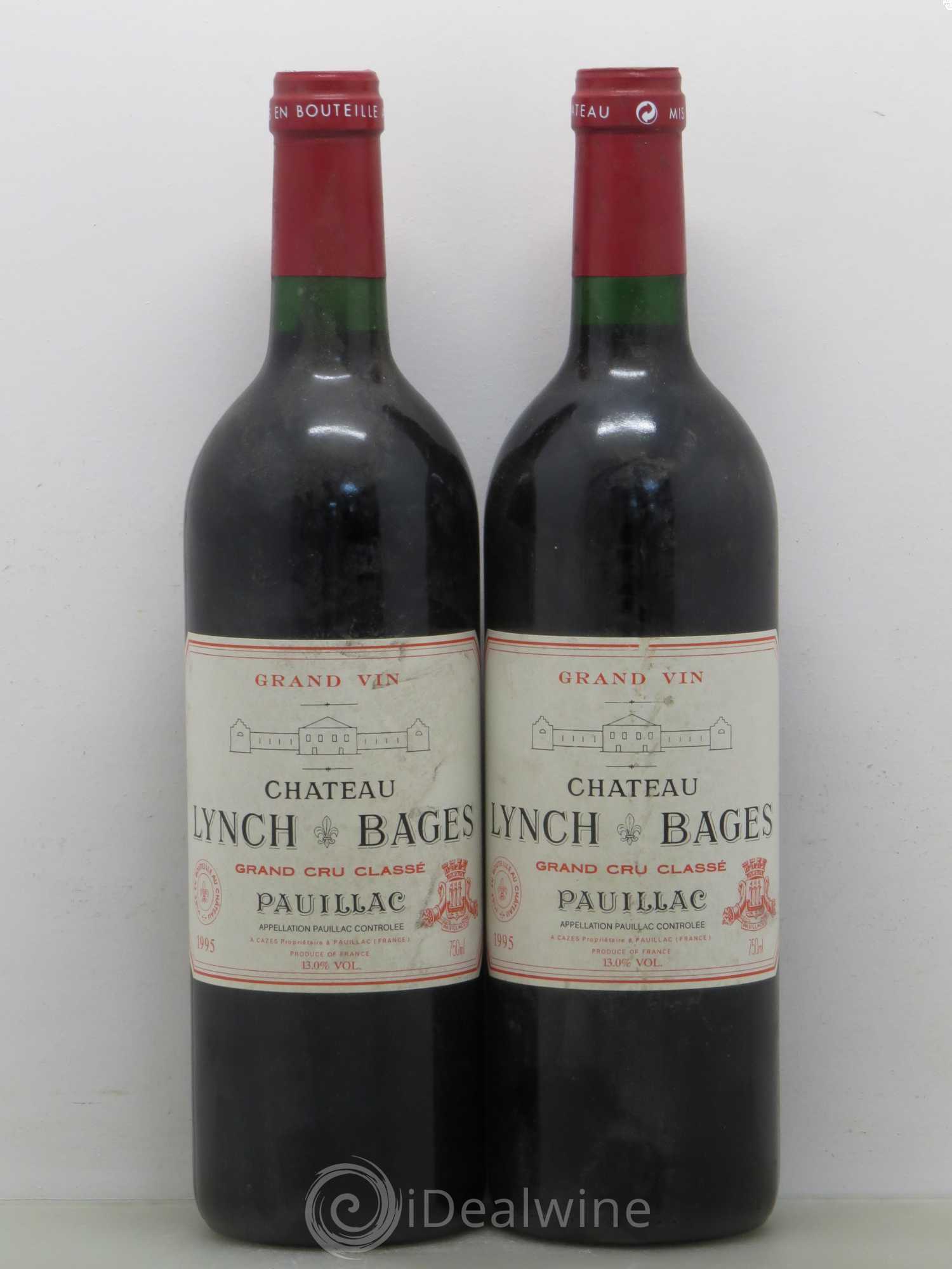 Château Lynch Bages 5ème Grand Cru Classé 1995 - Lot de 2 bouteilles - 0