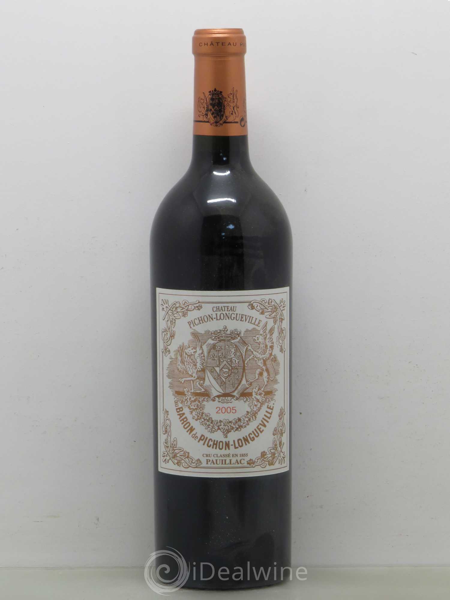 Pichon Longueville Baron 2ème Grand Cru Classé 2005 - Lot de 1 bouteille - 0