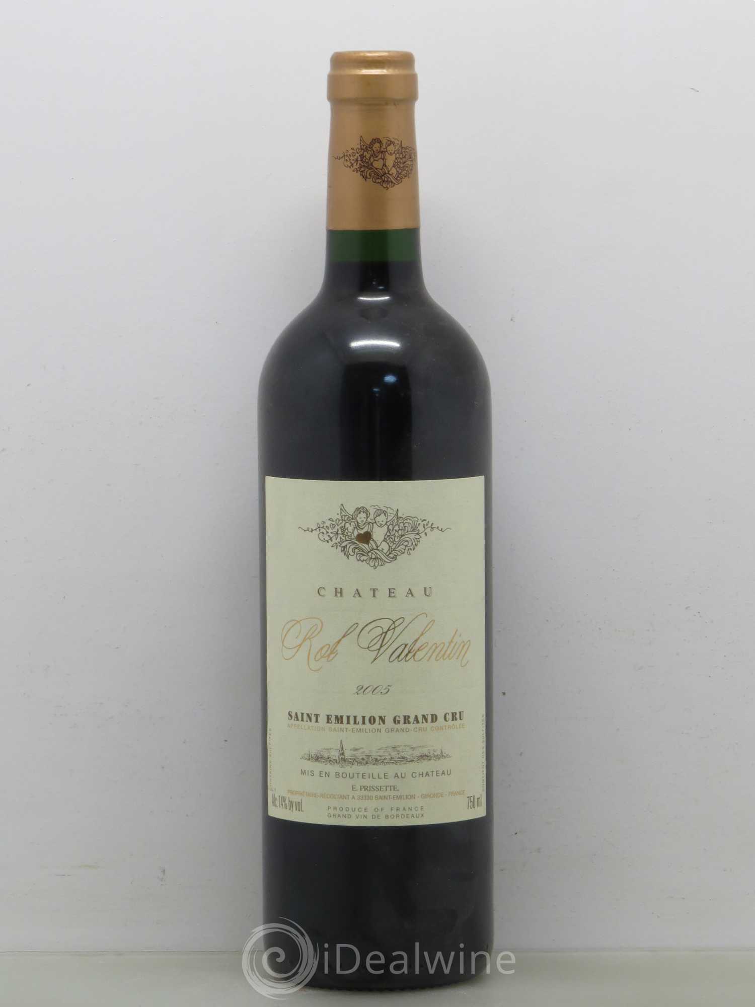 Château Rol Valentin Grand Cru Classé 2005 - Posten von 1 Flasche - 0