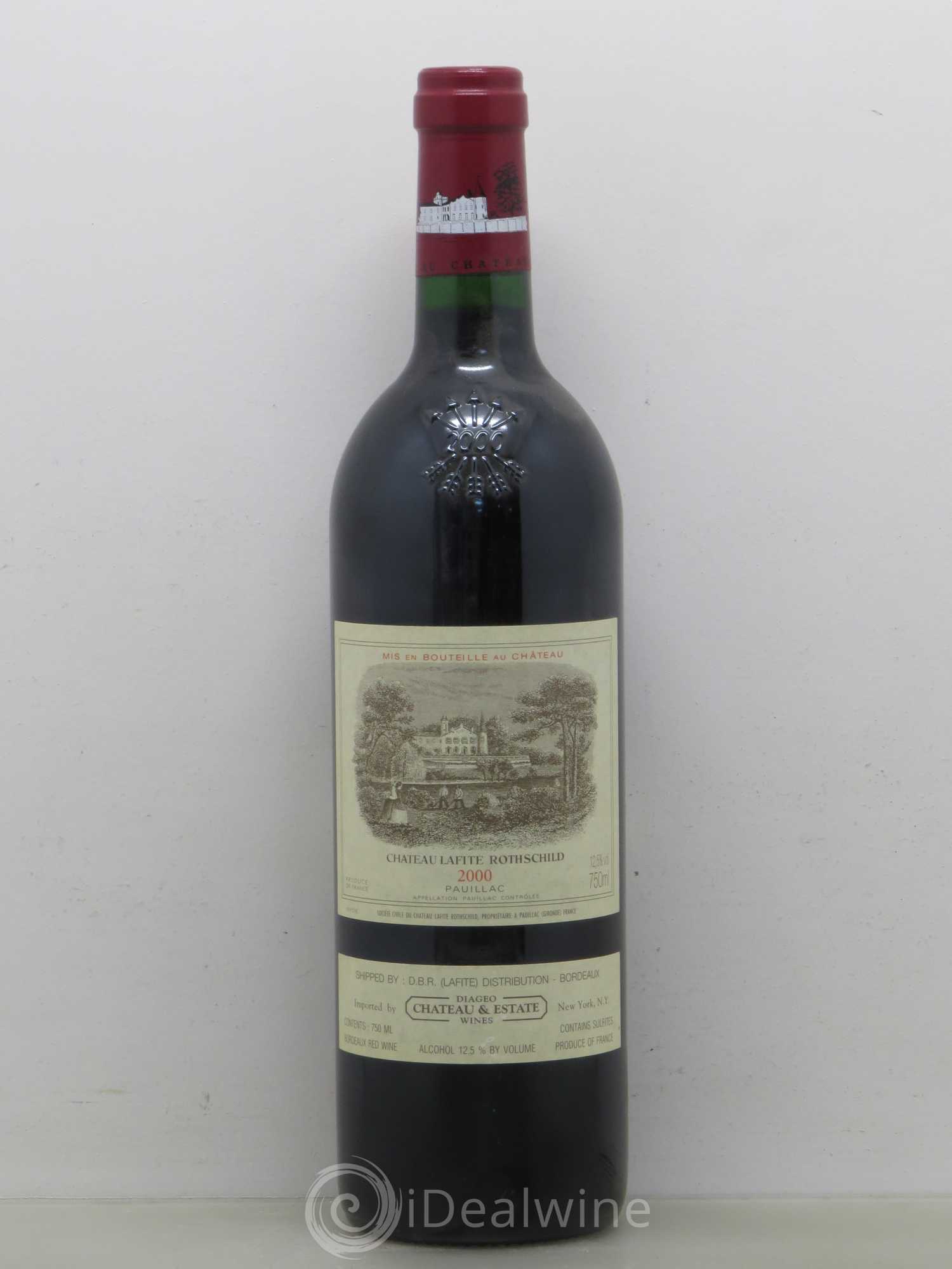 Château Lafite Rothschild 1er Grand Cru Classé 2000 - Lot de 1 bouteille - 0