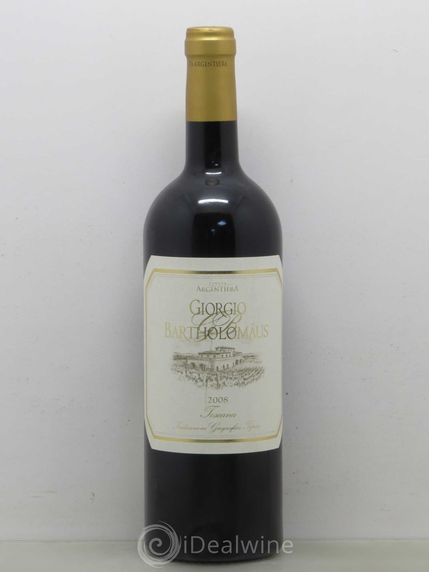 Toscana IGT Giorgio Bartholomäus Argentiera 2008 - Posten von 1 Flasche - 0