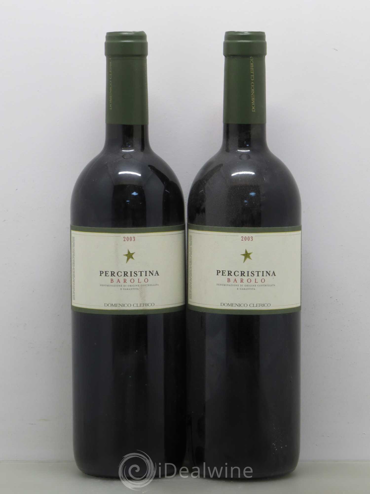 Barolo Percristina Domaine Clerico 2003 - Posten von 2 Flaschen - 0