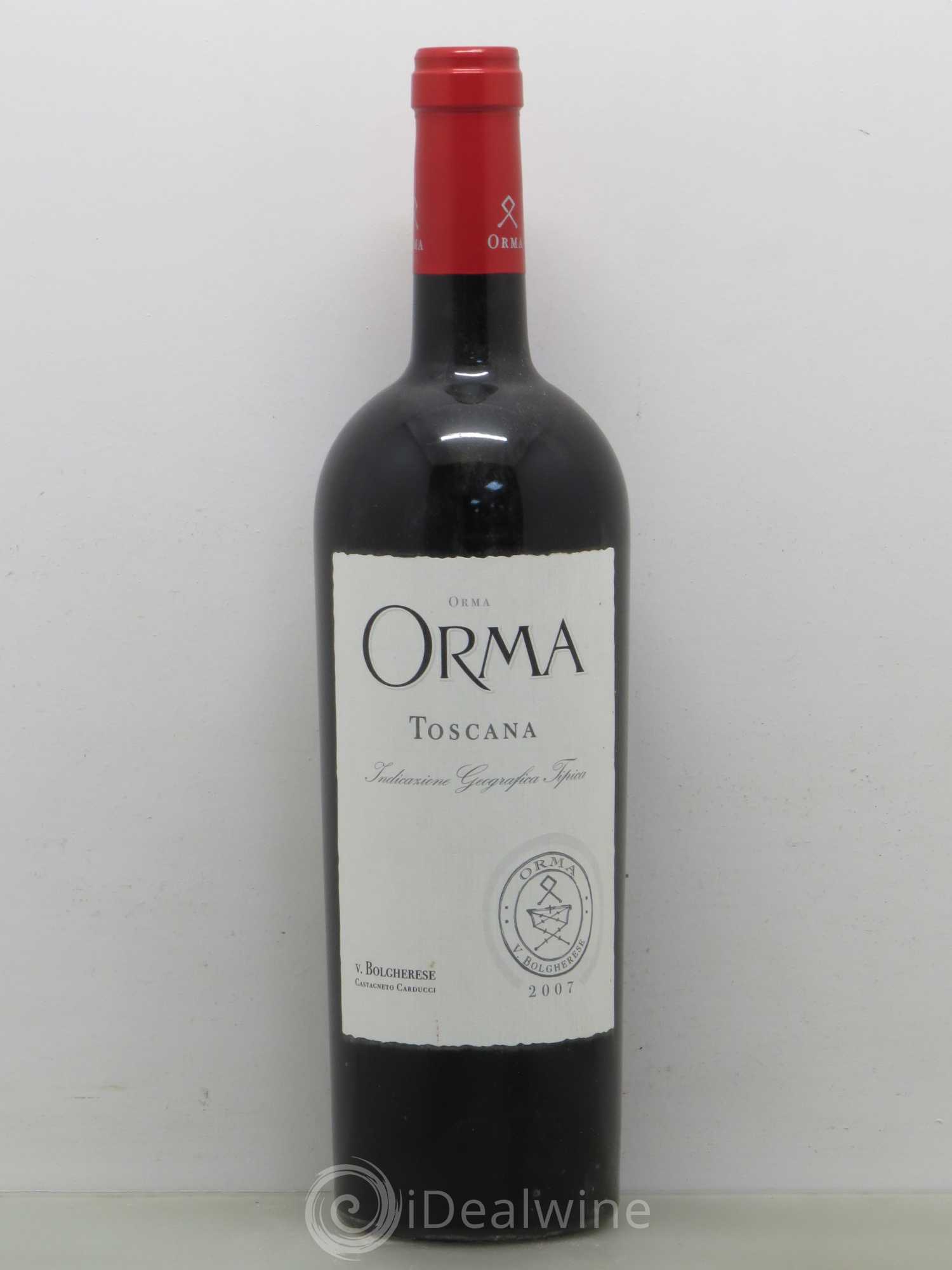 Toscana IGT Orma 2007 - Lot de 1 bouteille - 0