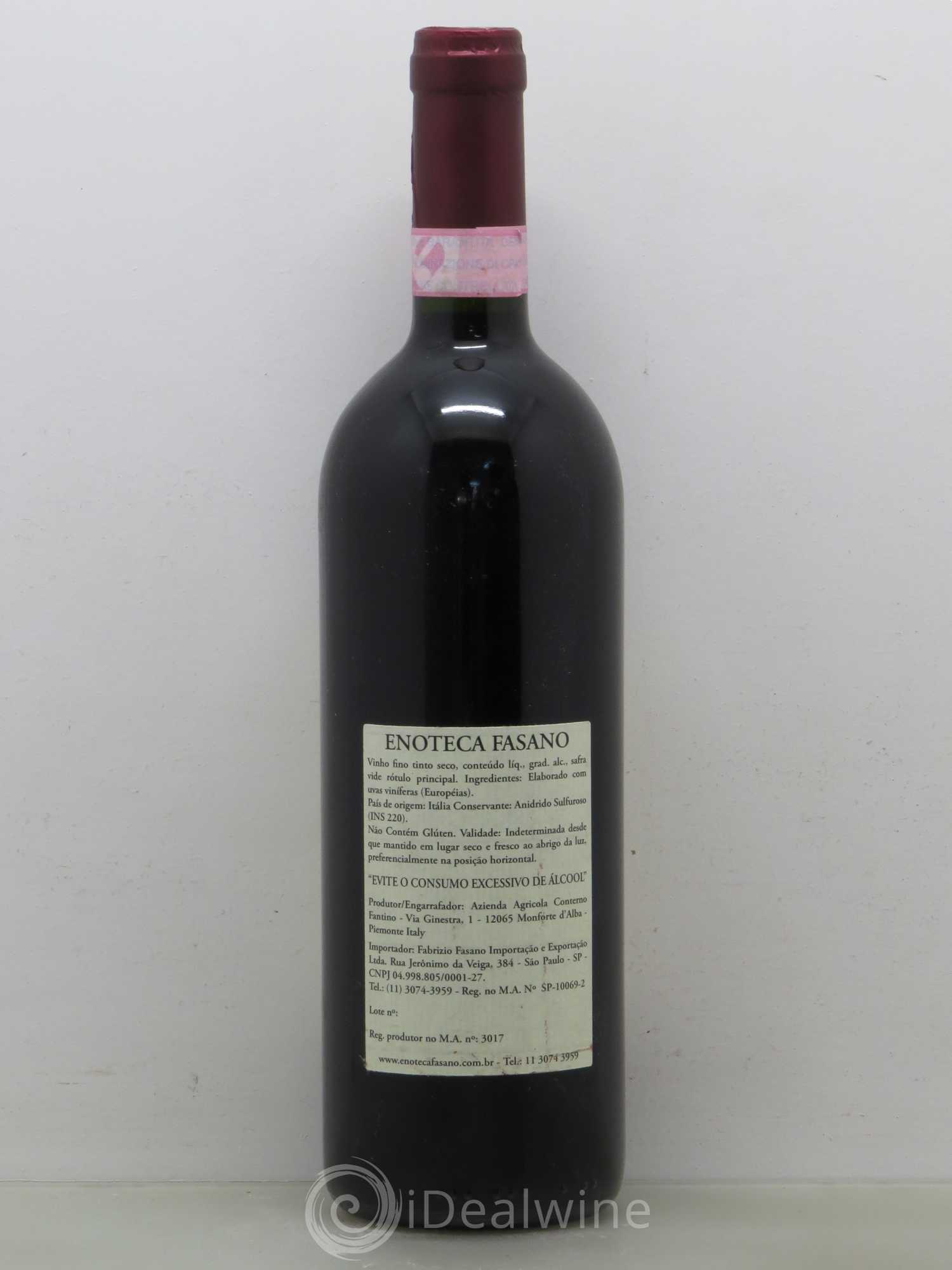 Barolo Vigna del Gris Conterno Fantino 2004 - Posten von 1 Flasche - 1