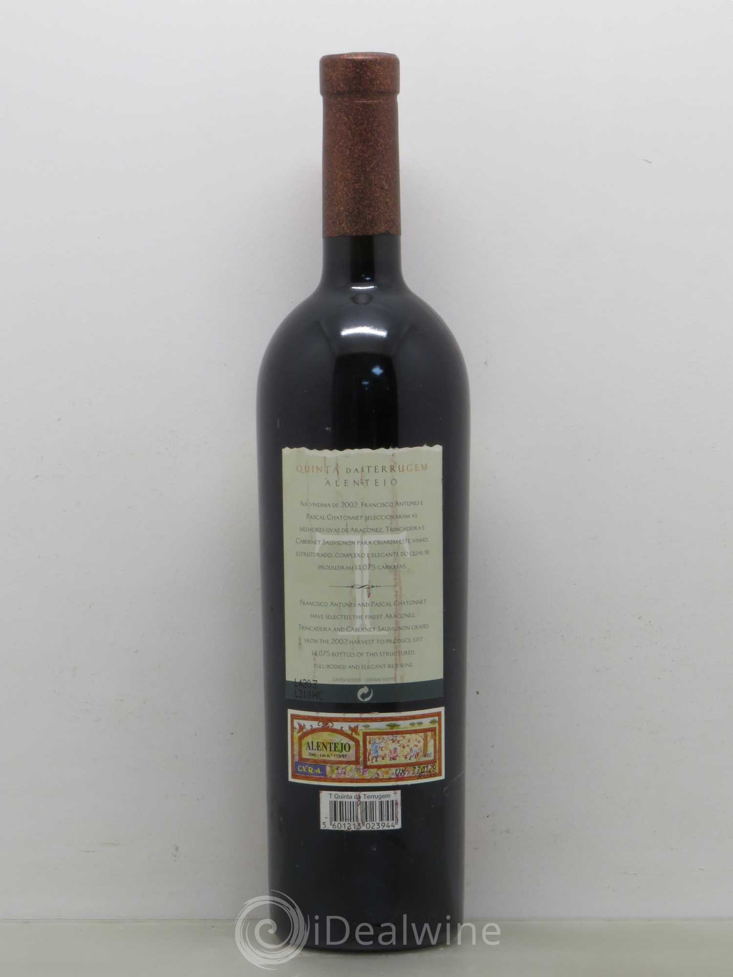 Portugal Alentejo Quinta da Terrugem 2002 - Posten von 1 Flasche - 1