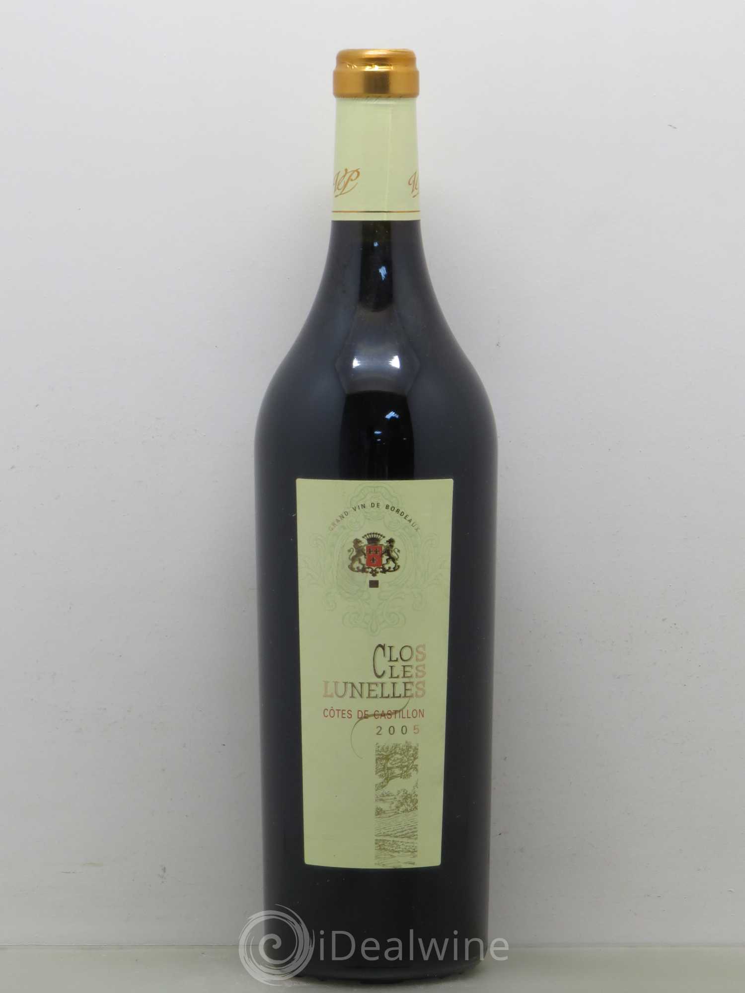 Clos Lunelles 2005 - Lot de 1 bouteille - 0