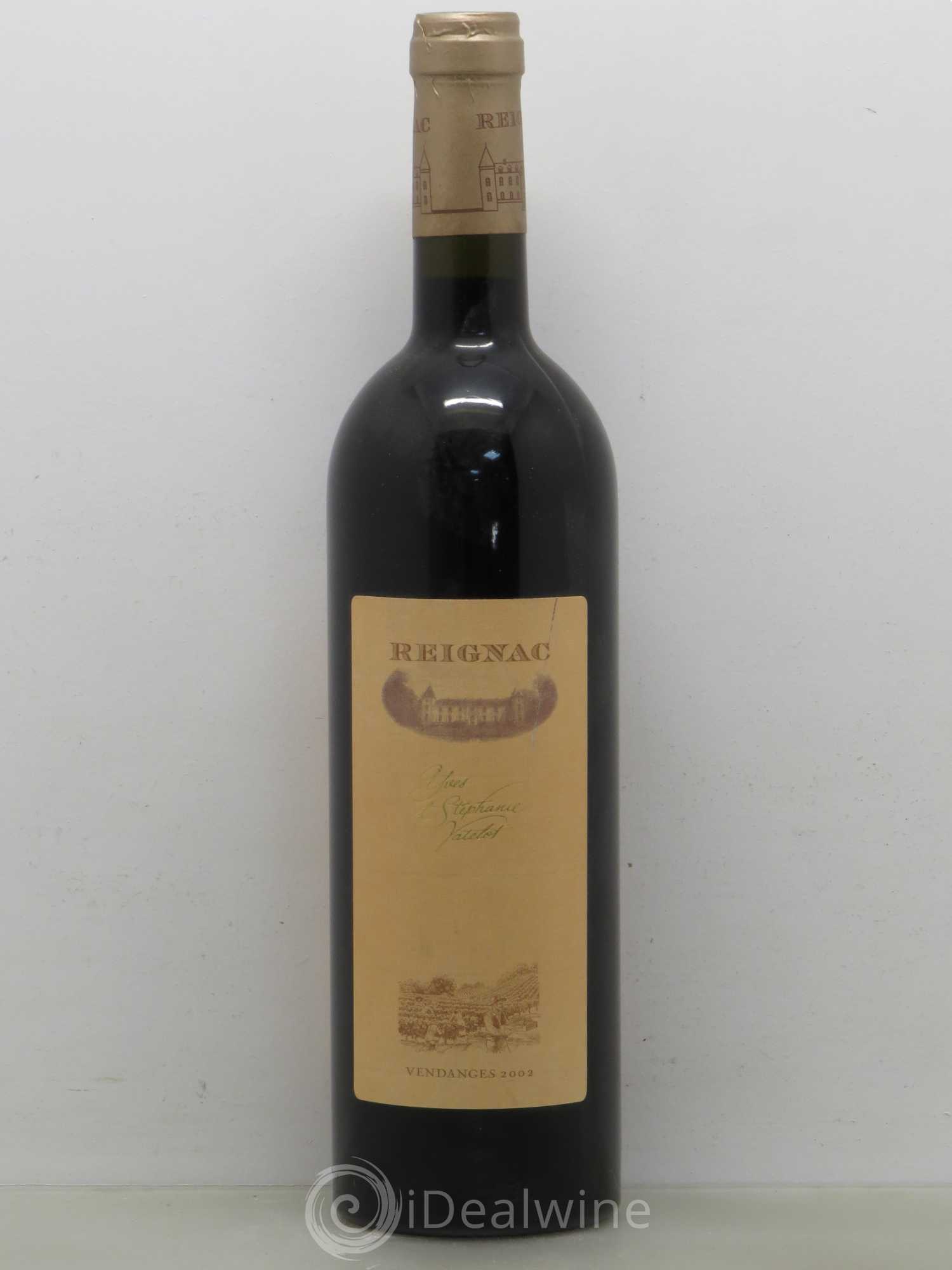 Grand vin de Reignac 2002 - Lot de 1 bouteille - 0
