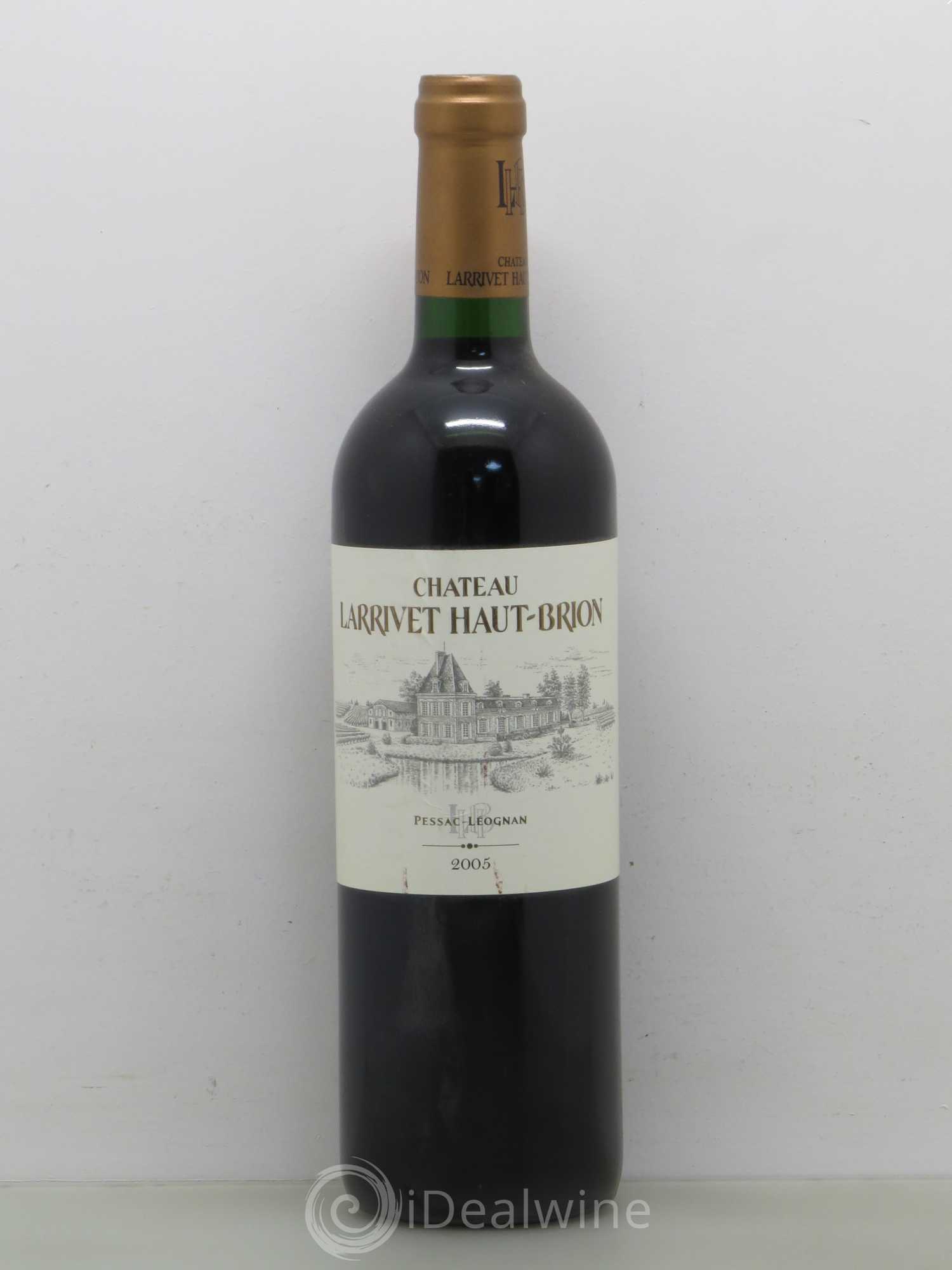 Château Larrivet Haut-Brion 2005 - Lot de 1 bouteille - 0