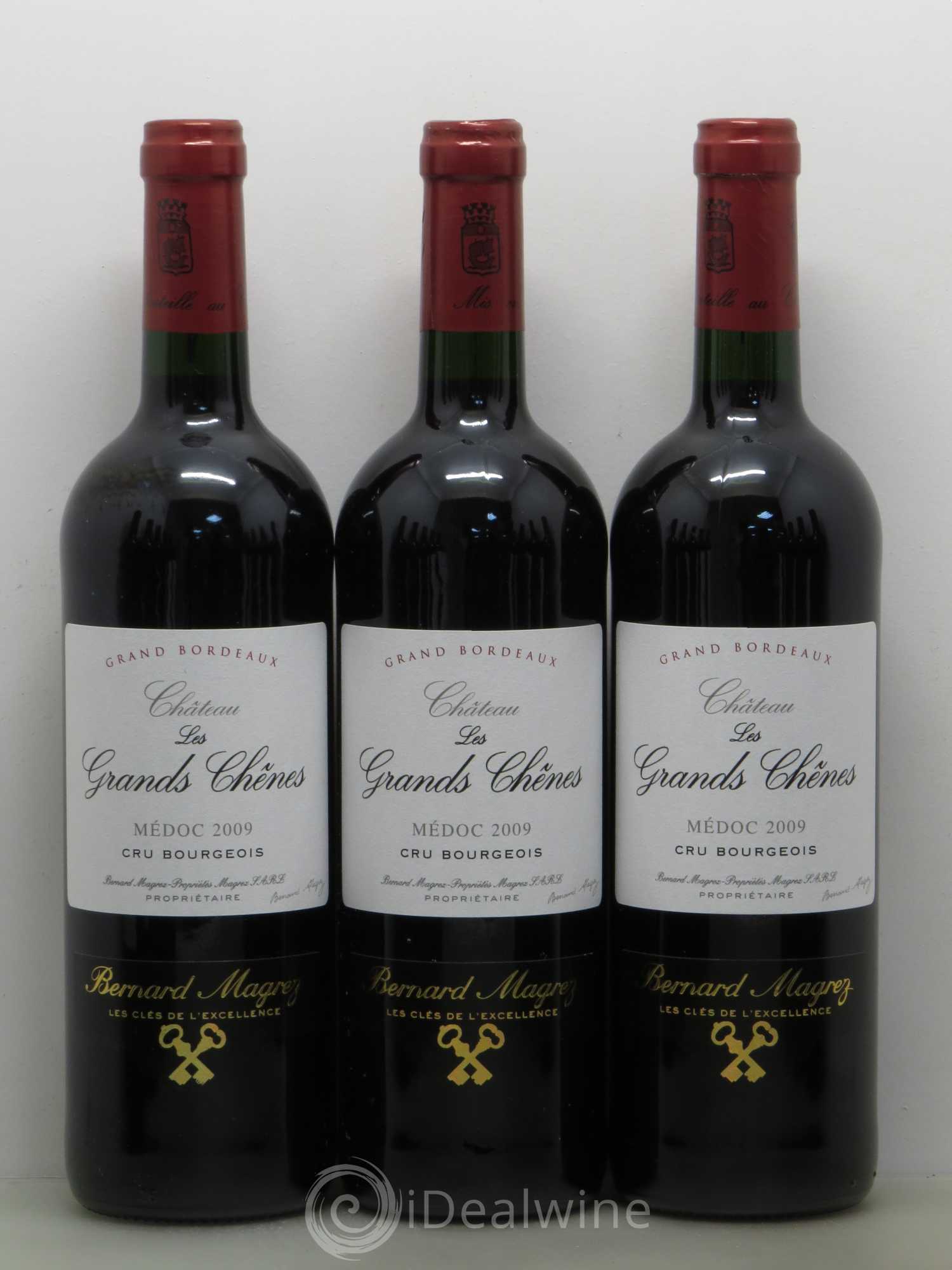 Bordeaux Château Les Grands Chênes Medoc 2009 - Posten von 12 Flaschen - 1