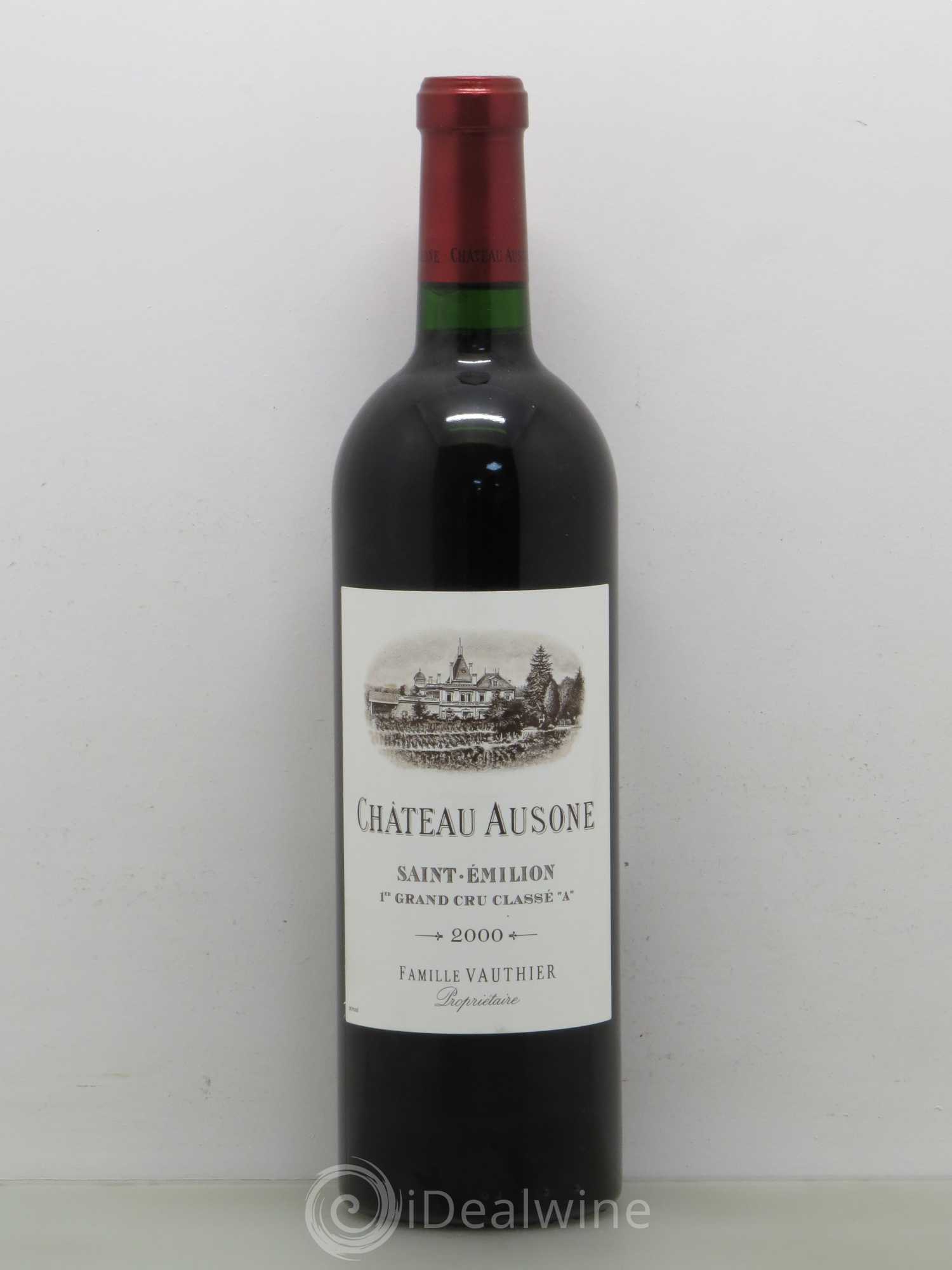 Château Ausone 1er Grand Cru Classé A 2000 - Lot de 1 bouteille - 0