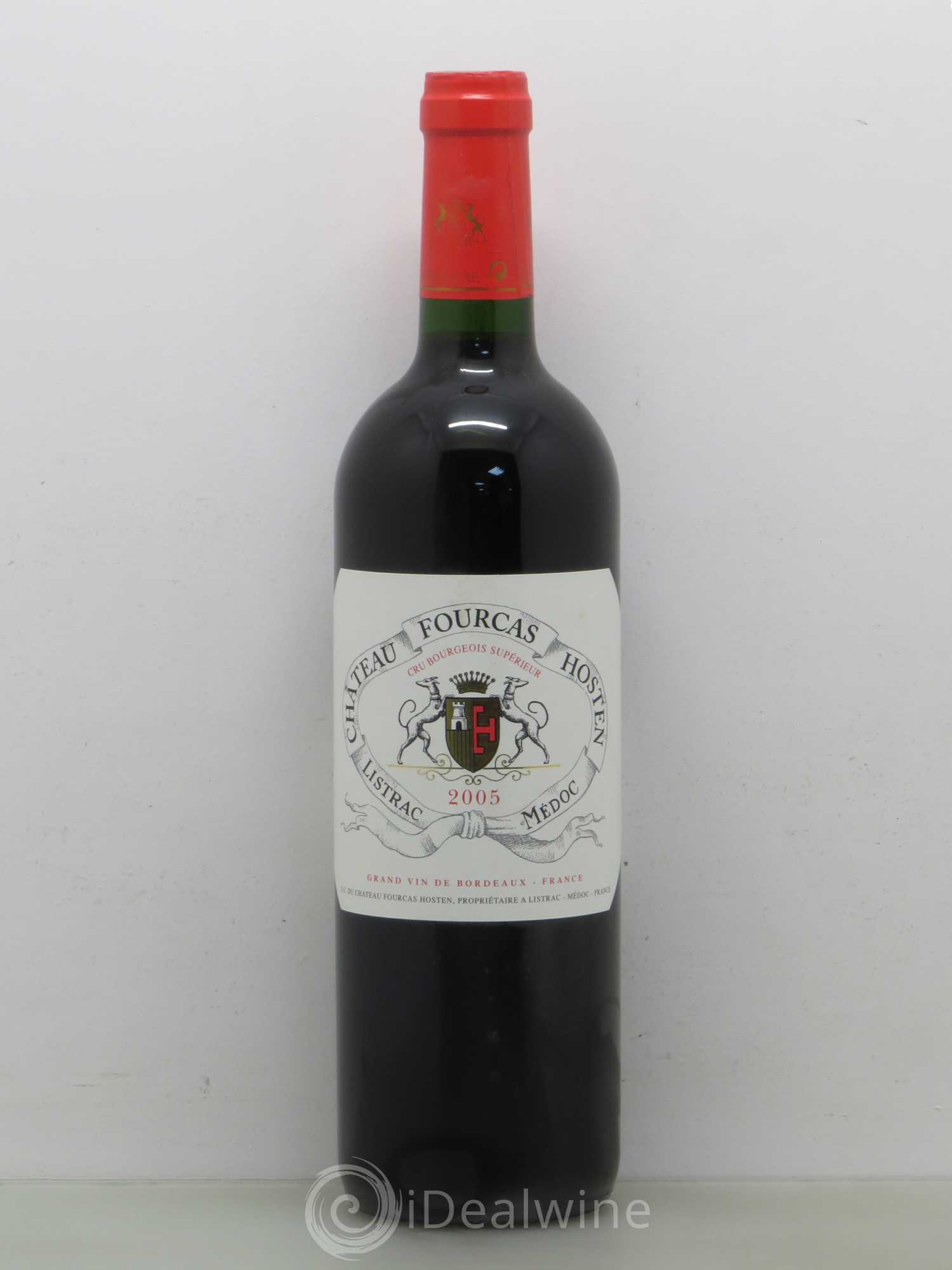 Château Fourcas Hosten Cru Bourgeois 2005 - Lot de 1 bouteille - 0