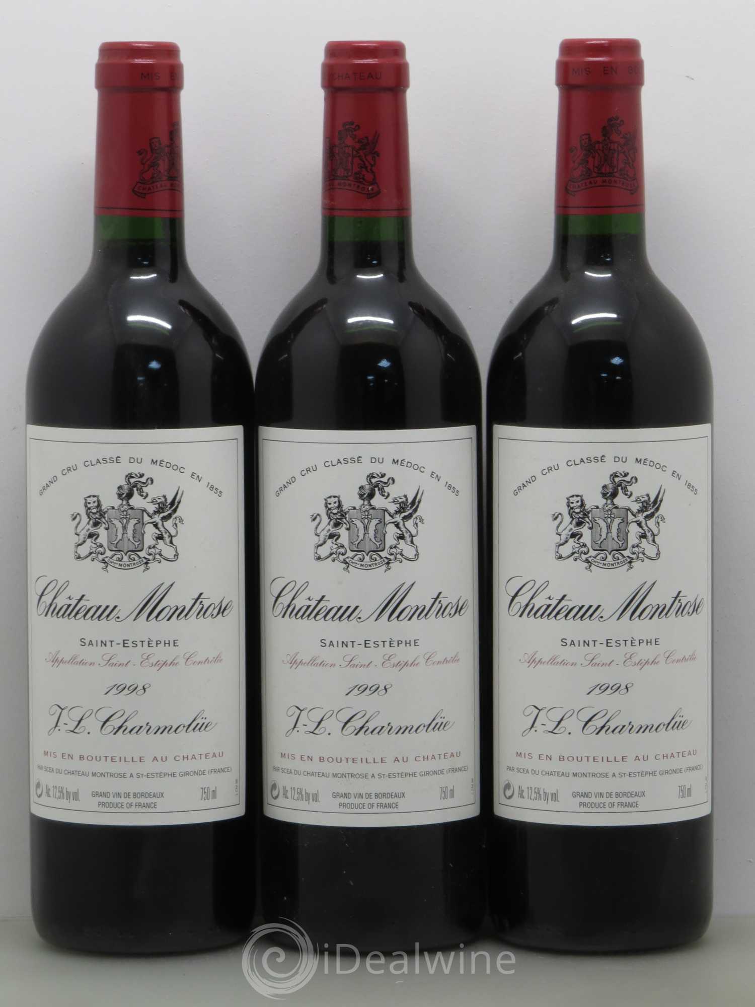 Château Montrose 2ème Grand Cru Classé 1998 - Lot de 12 bouteilles - 2