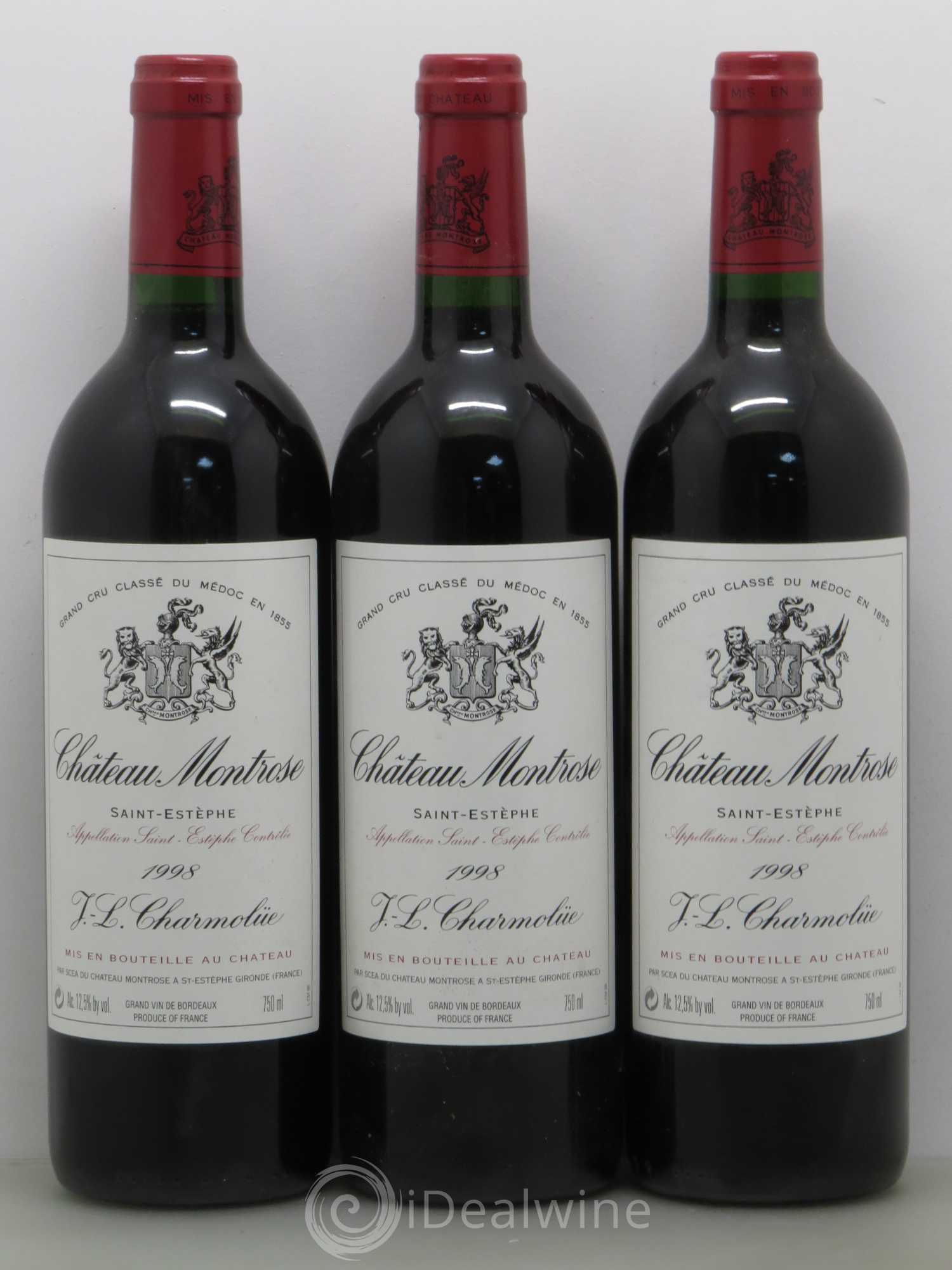 Château Montrose 2ème Grand Cru Classé 1998 - Lot de 12 bouteilles - 4