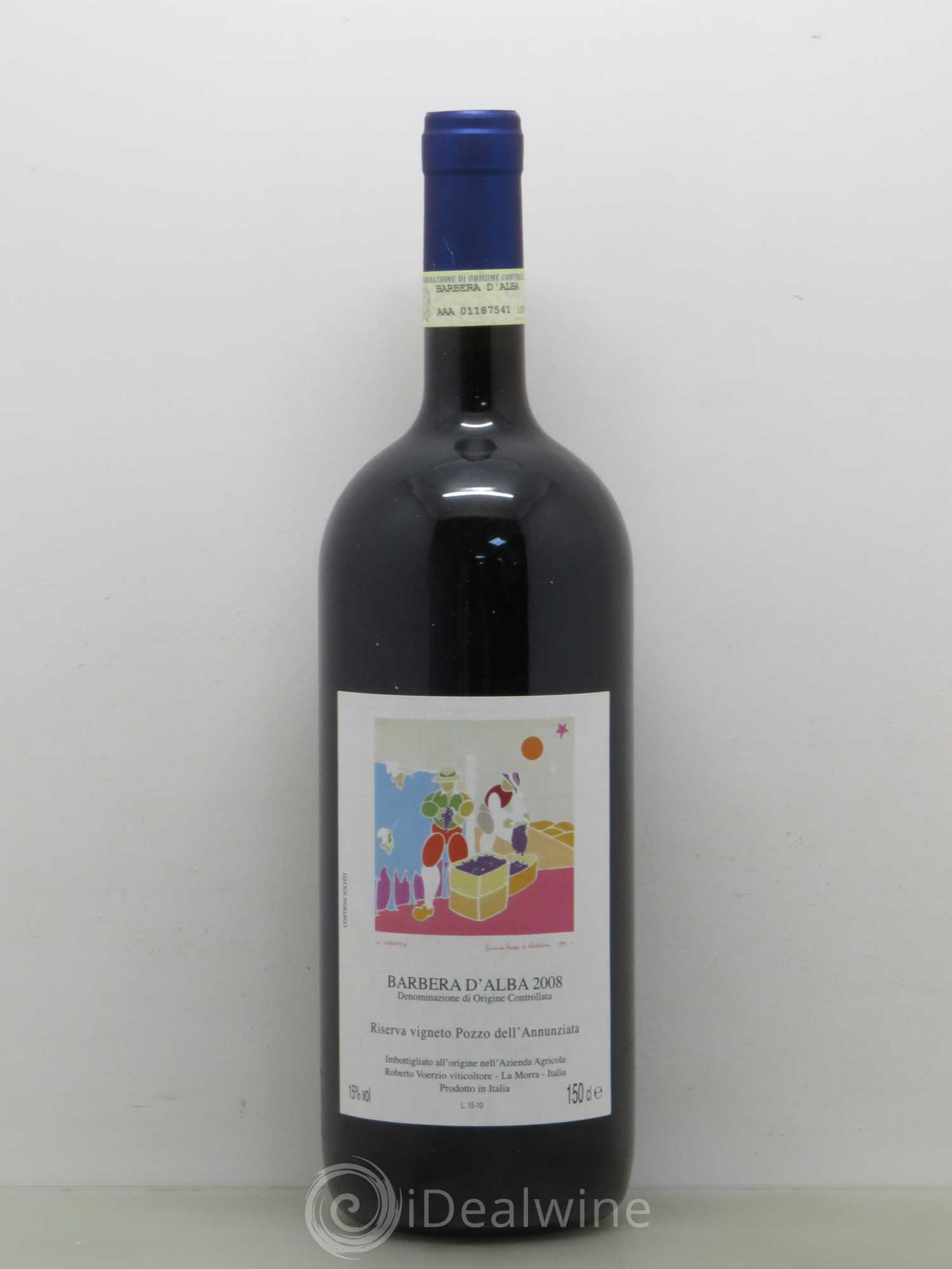Barbera d'Alba DOC Roberto Voerzio Riserva Pozzo dell'Annunziata 2008 - Lot de 1 magnum - 0
