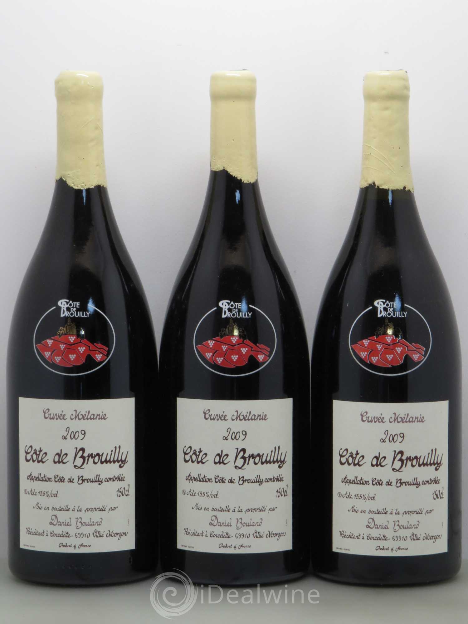 Côte de Brouilly Mélanie Daniel Bouland 2009 - Posten von 3 Magnum - 0