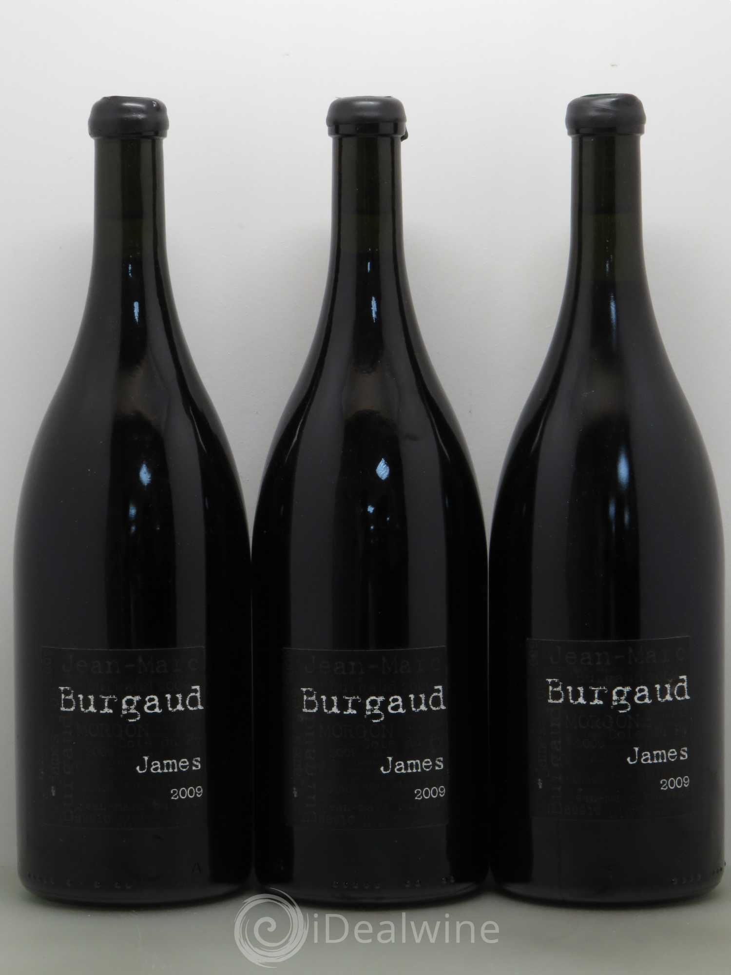 Morgon Côte du Py James Jean-Marc Burgaud (Domaine) 2009 - Lot de 3 magnums - 0
