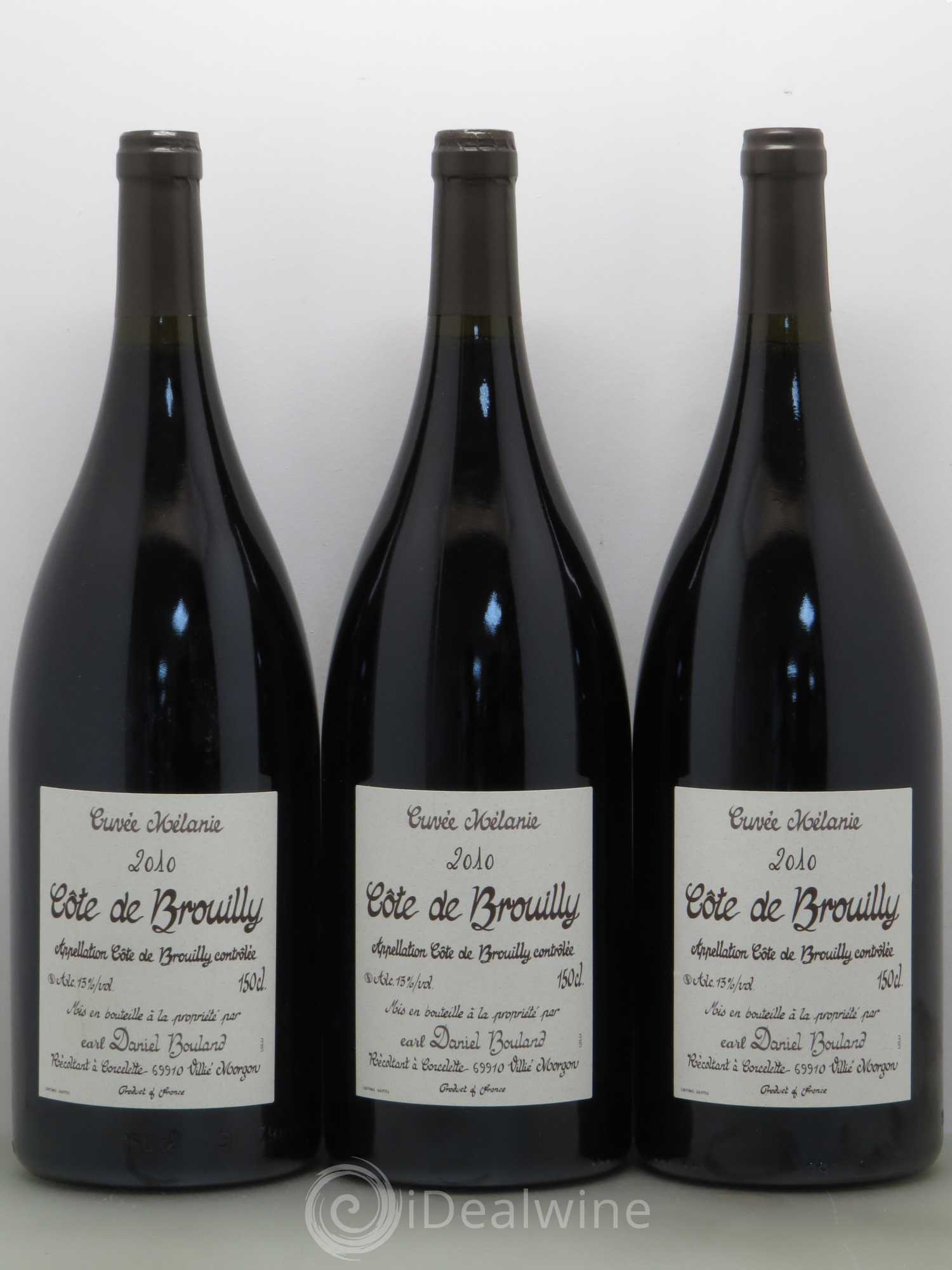 Côte de Brouilly Mélanie Daniel Bouland 2010 - Posten von 3 Magnum - 0