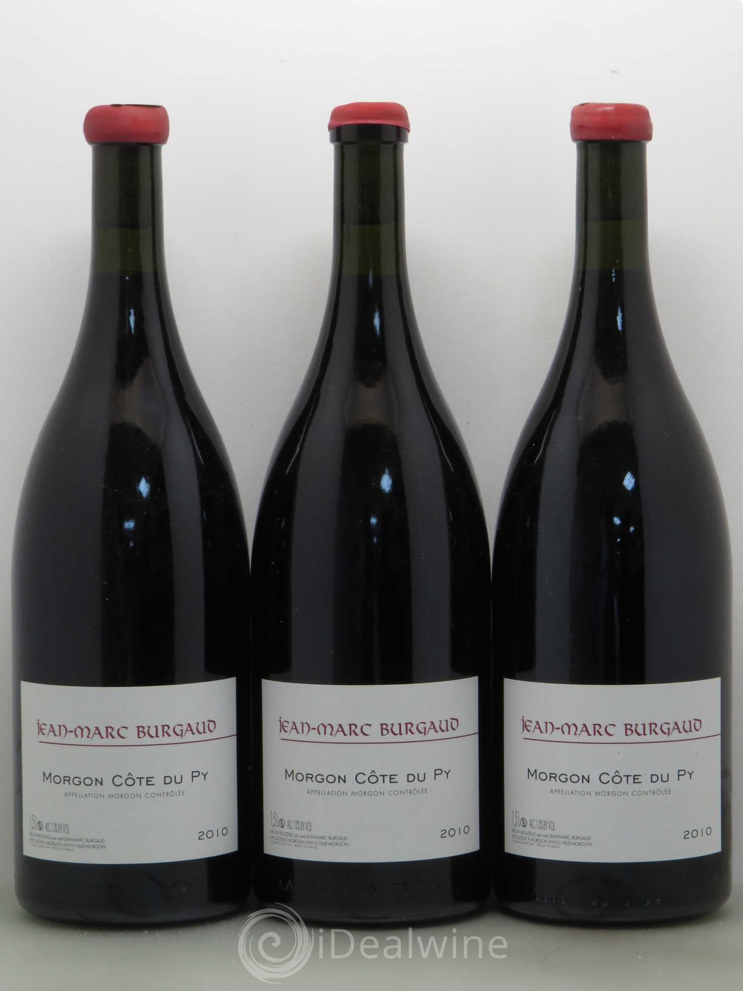 Morgon Côte du Py Jean-Marc Burgaud (Domaine) 2010 - Lot de 3 magnums - 0