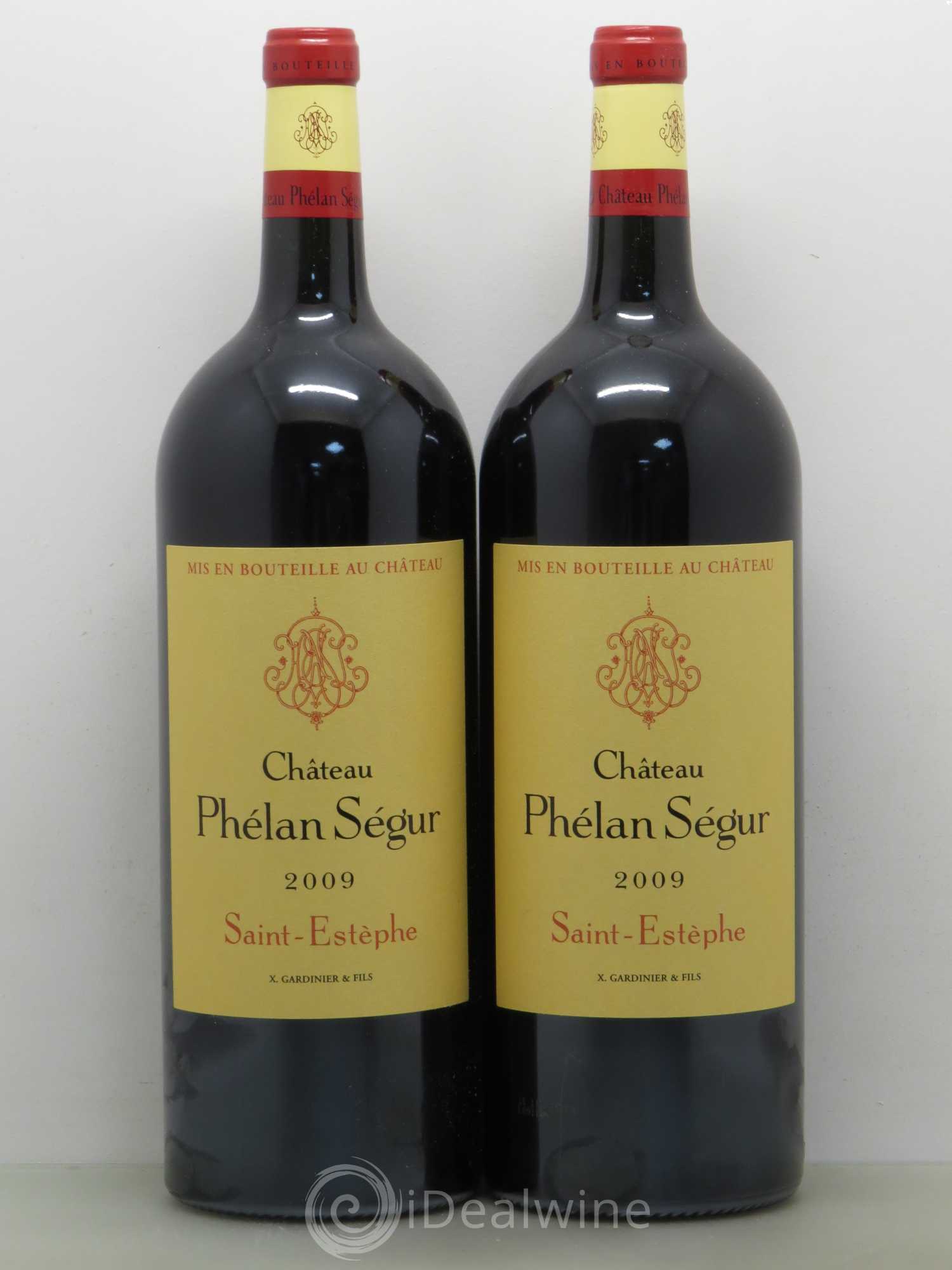 Château Phélan Ségur 2009 - Lot de 2 magnums - 0