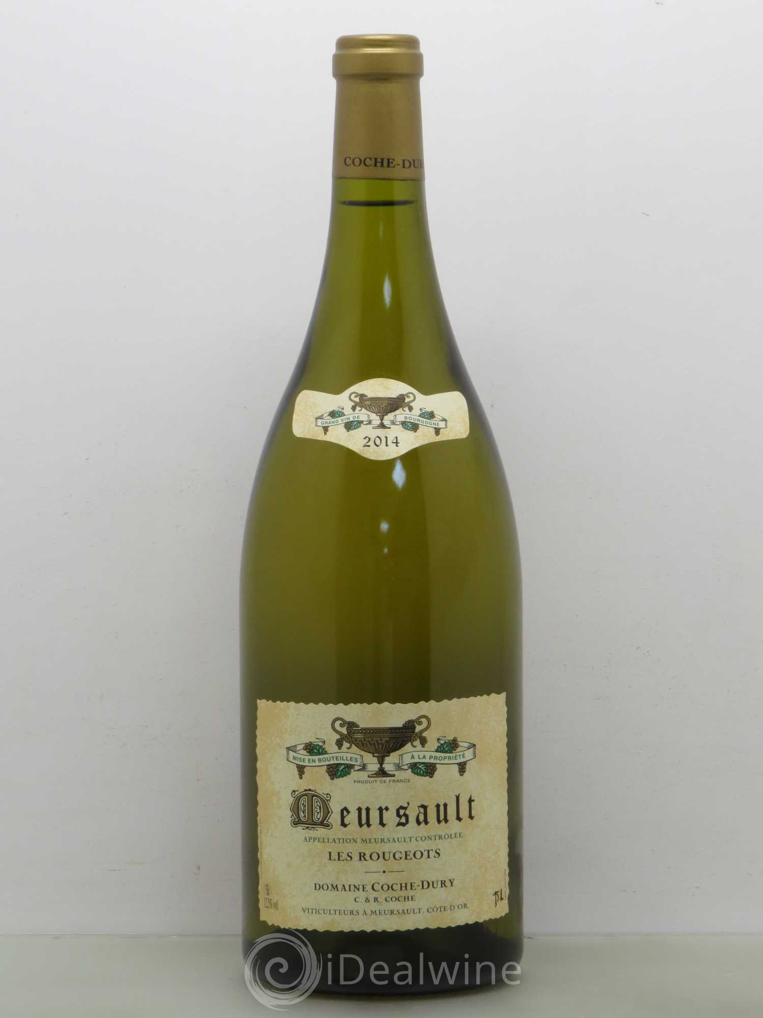 Meursault Les Rougeots Coche Dury (Domaine) 2014 - Posten von 1 Magnum - 0