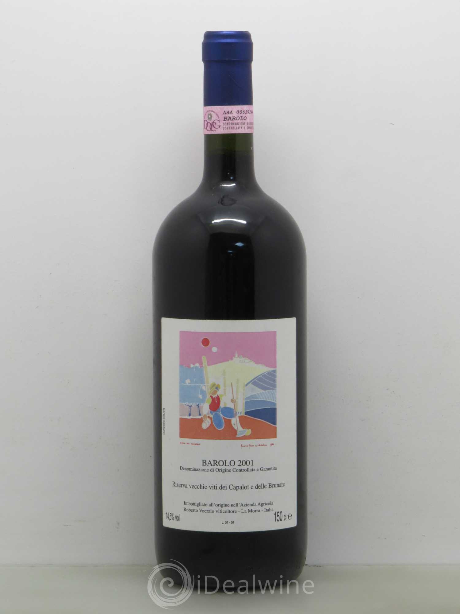 Barolo DOCG Riserva Vecchie Viti dei Capalot e delle Brunate Roberto Voerzio 2001 - Lot de 1 magnum - 0