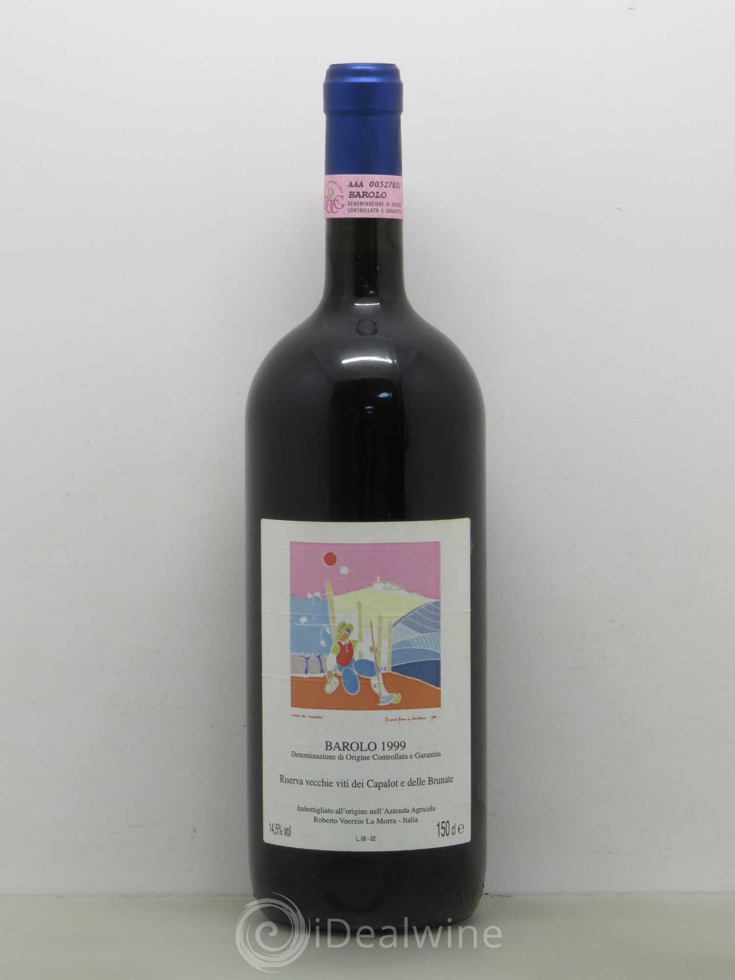 Barolo DOCG Riserva Vecchie Viti dei Capalot e delle Brunate Roberto Voerzio 1999 - Lot de 1 magnum - 0