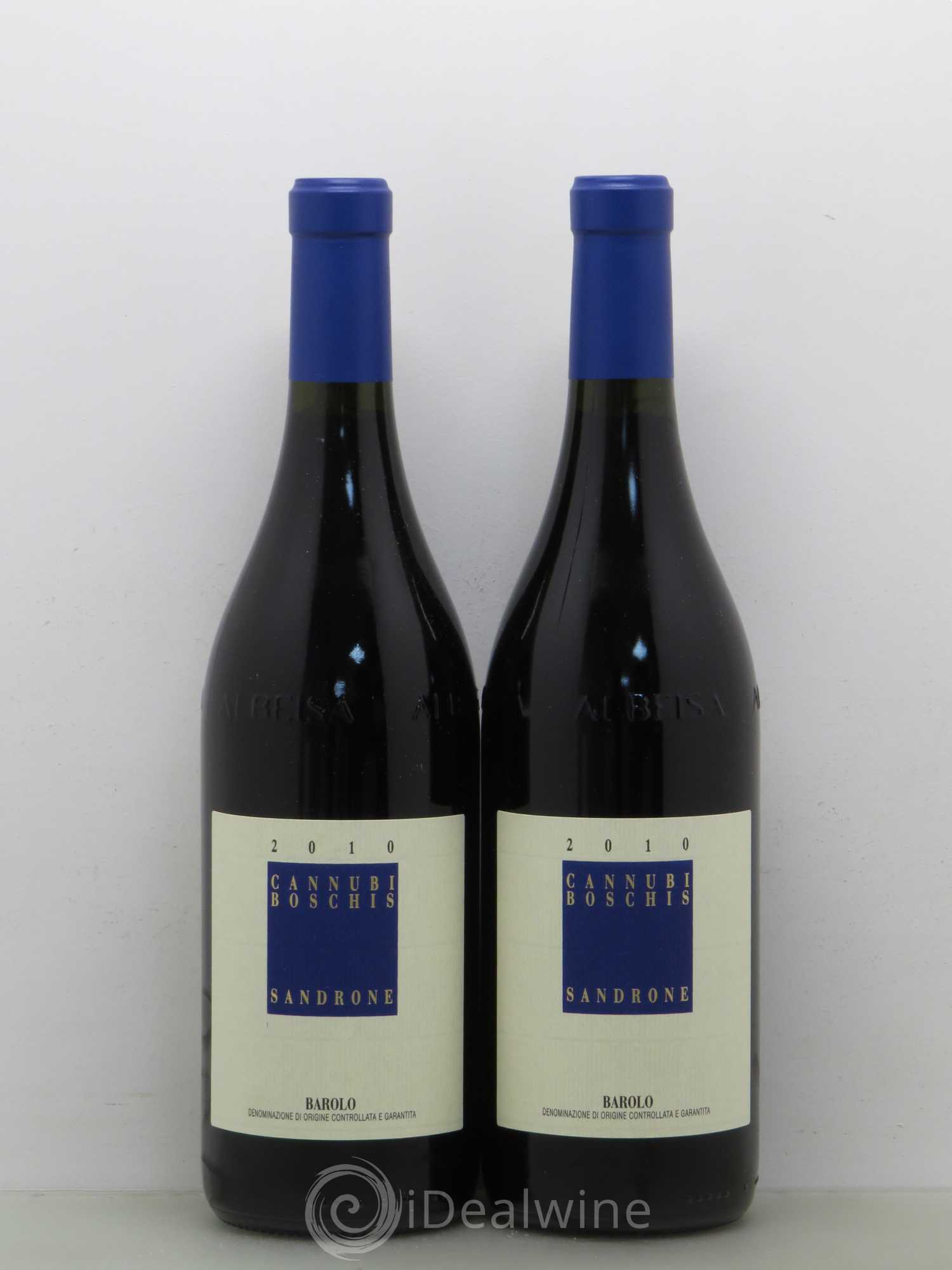 Barolo DOCG Aleste (anciennement Cannubi Boschis) Luciano Sandrone 2010 - Lot de 2 bouteilles - 0