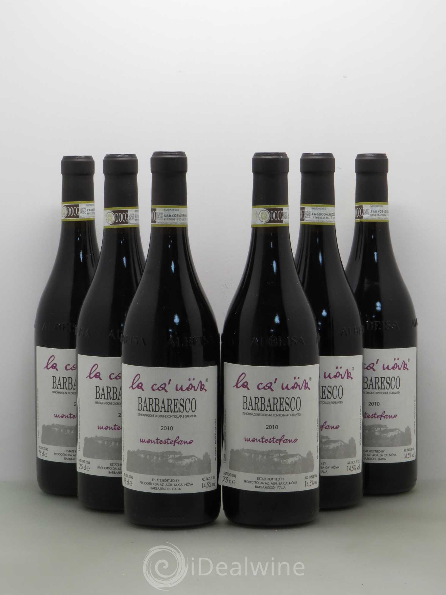 Barbaresco DOCG La Ca Nova Montestefano 2010 - Lot de 6 bouteilles - 0