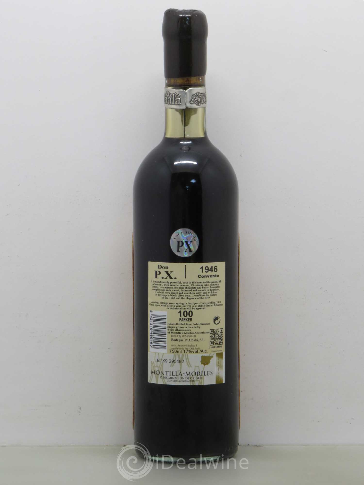 Espagne Don PX Bodegas Abold - Posten von 1 Flasche - 1