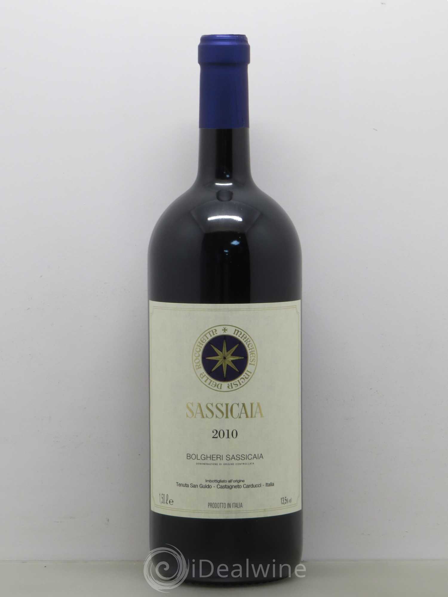 Bolgheri DOC Sassicaia Tenuta San Guido 2010 - Lot de 1 magnum - 0