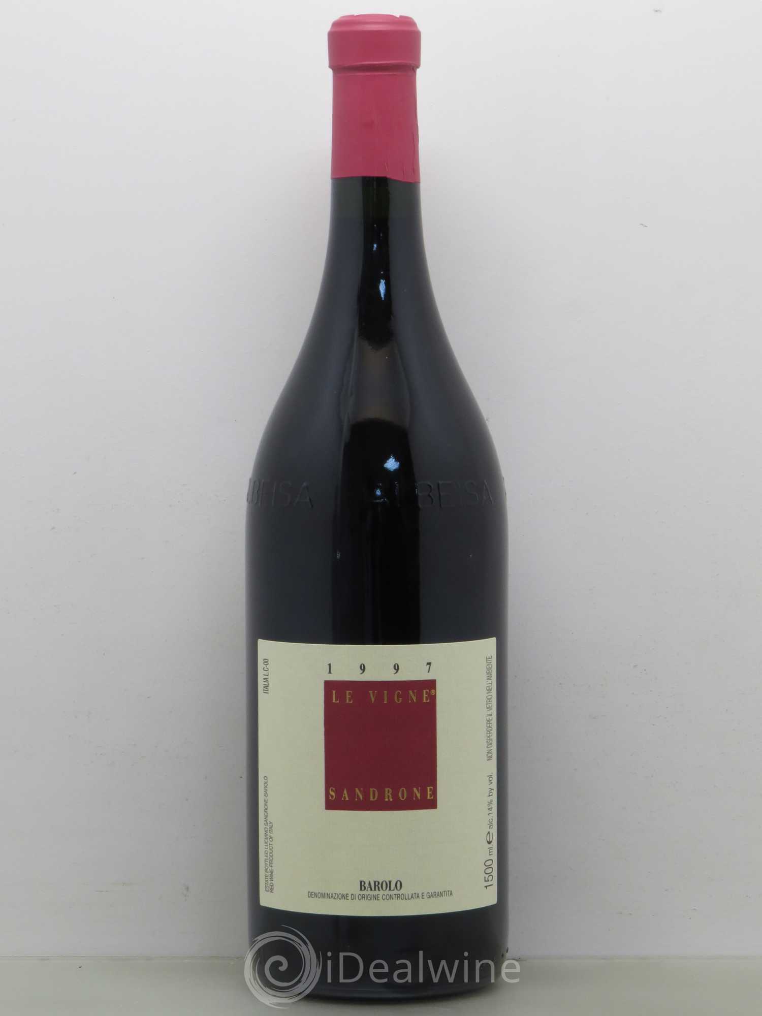 Barolo DOCG Aleste (anciennement Cannubi Boschis) Luciano Sandrone Le Vigne 1997 - Lot de 1 magnum - 0