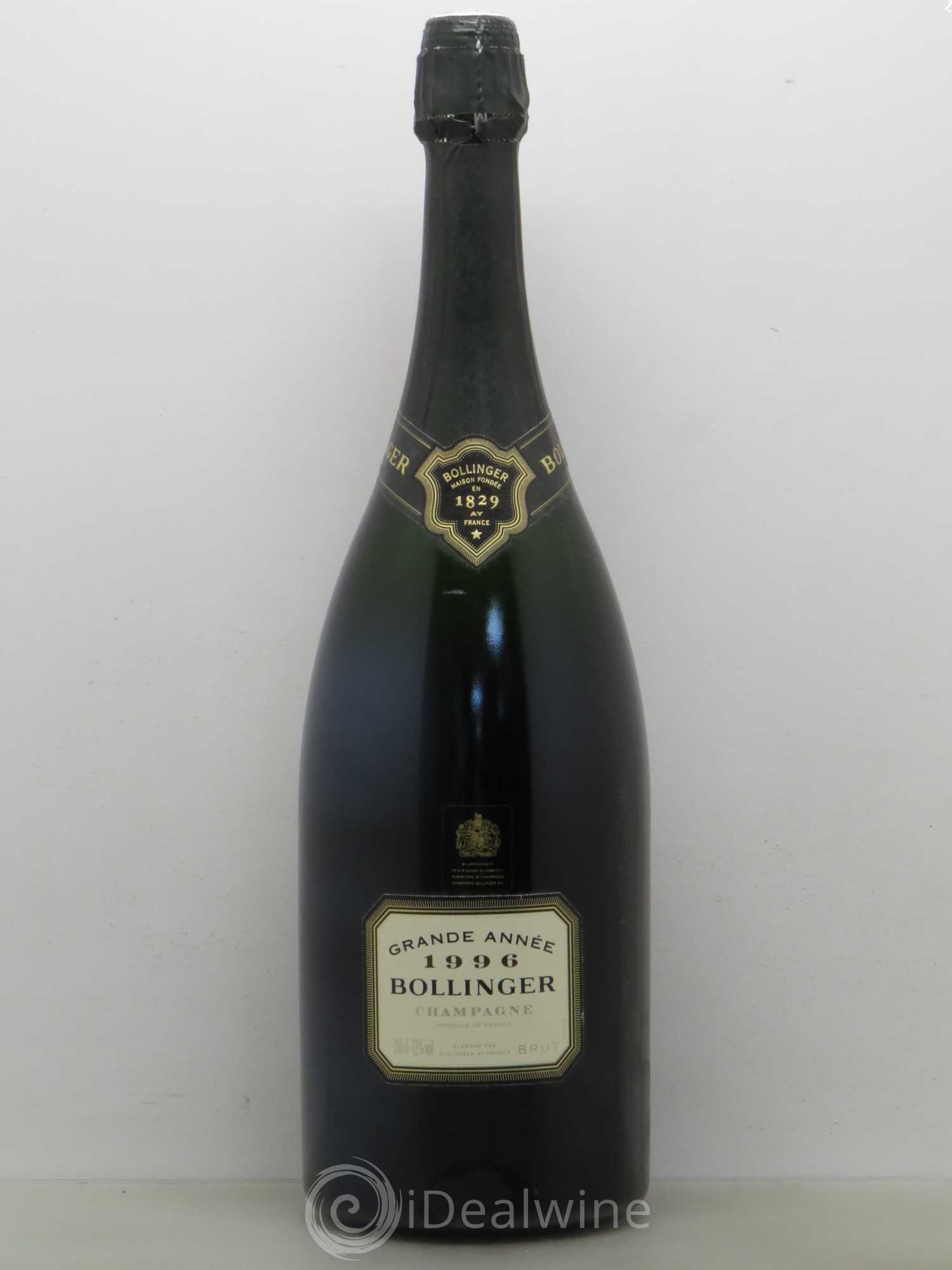 La Grande Année Brut Bollinger 1996 - Lot de 1 magnum - 0