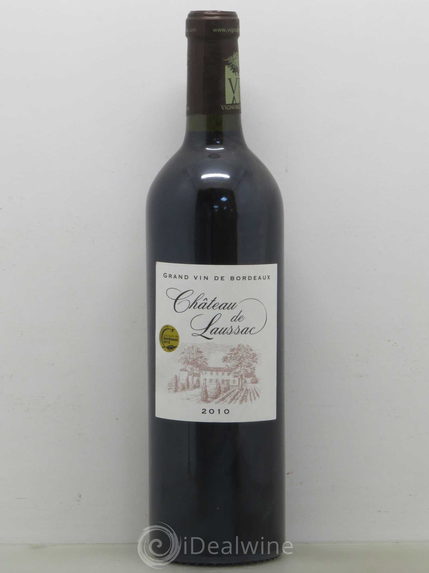 Castillon-Côtes-de-Bordeaux (Côtes-de-Castillon) De Laussac 2010 - Posten von 1 Flasche - 0