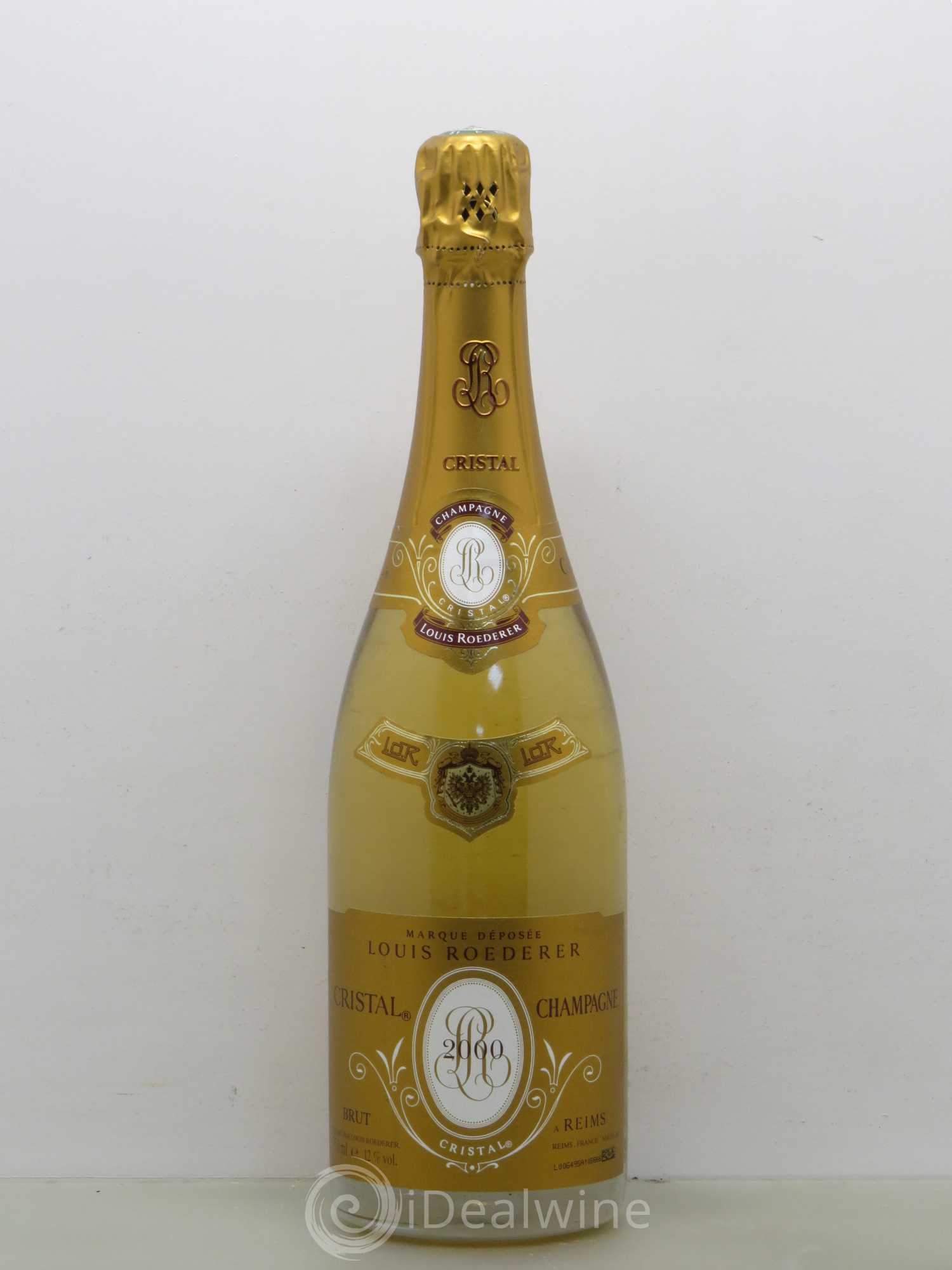 Cristal Louis Roederer 2000 - Lot de 1 bouteille - 0