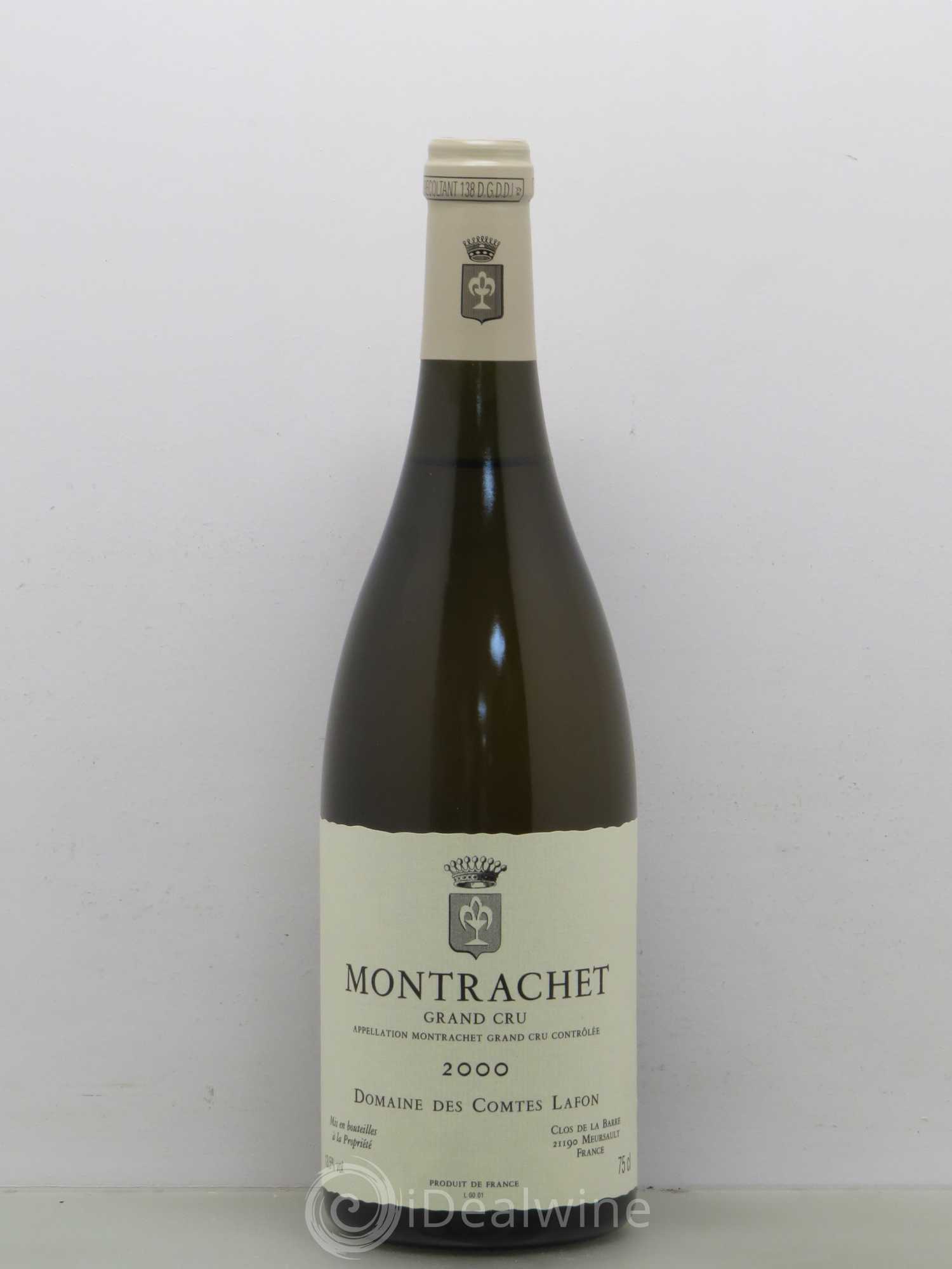 Montrachet Grand Cru Comtes Lafon (Domaine des) 2000 - Lot de 1 bouteille - 0