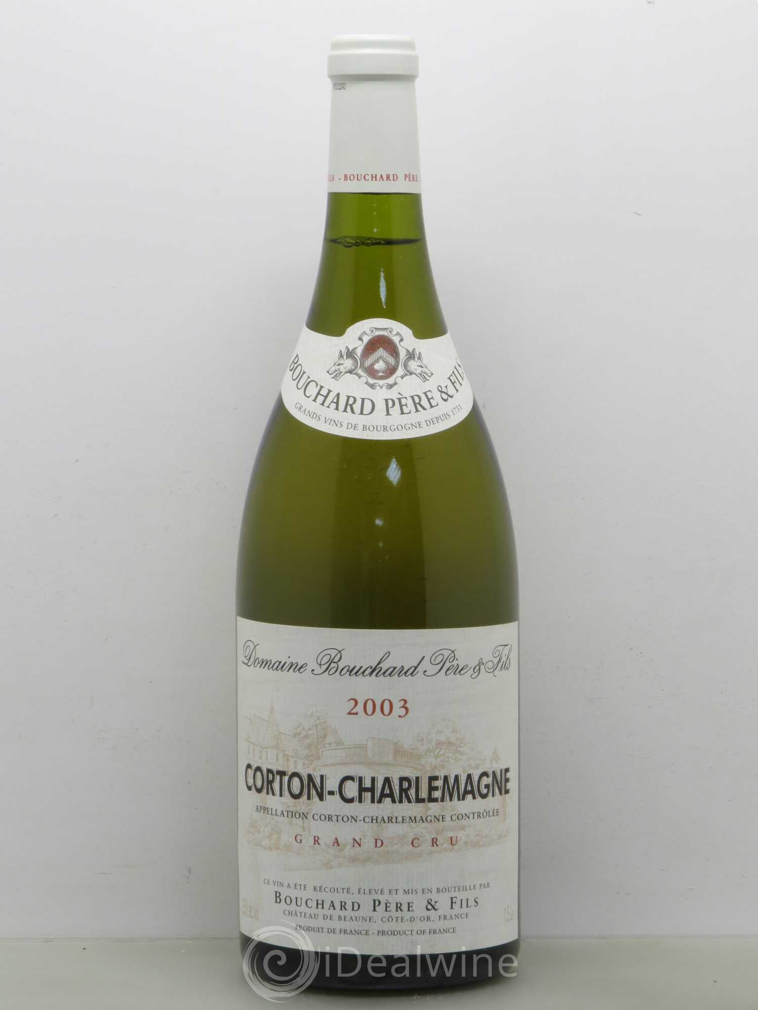 Corton-Charlemagne Grand Cru Bouchard Père & Fils 2003 - Lot de 1 magnum - 0