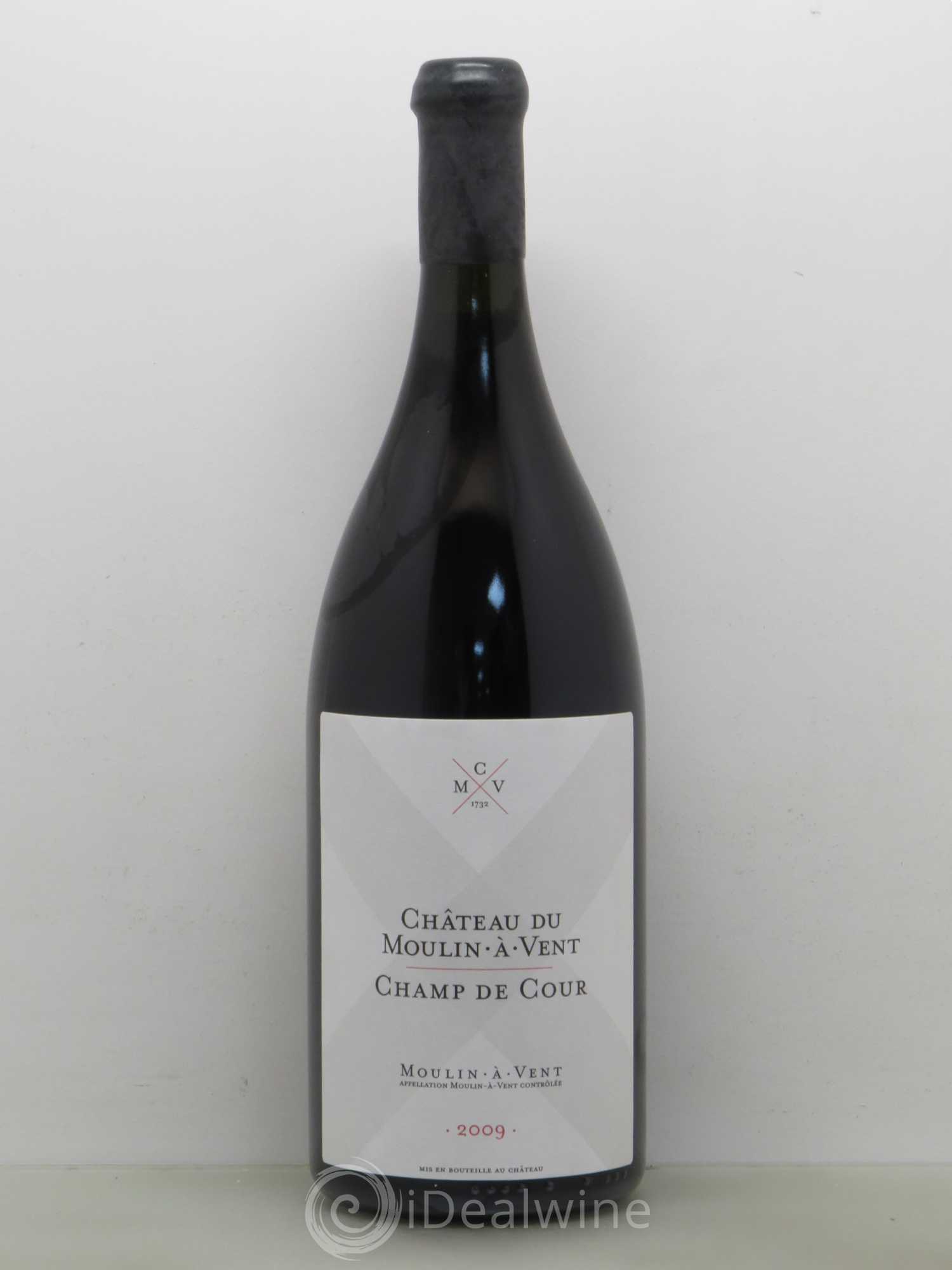 Moulin-à-Vent Champ de Cour Château du Moulin à Vent 2009 - Lot de 1 magnum - 0